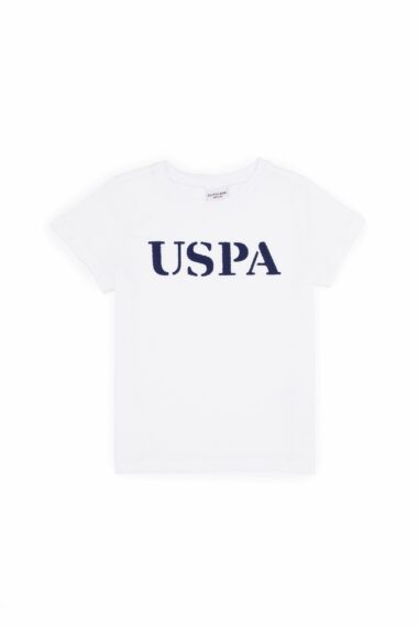 تی شرت یقه گرد سفید  استاندارد فیت  پسرانه یو اس پولو | US POLO ASSN