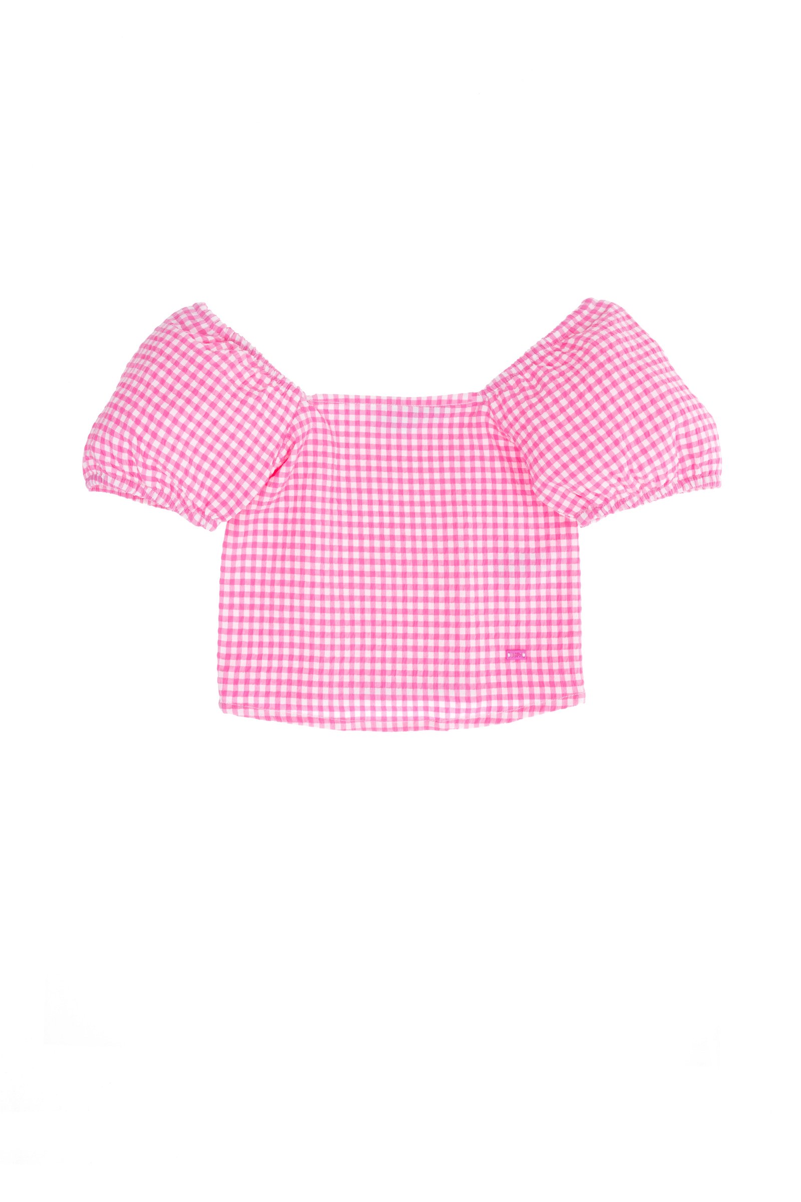 پیراهن  صورتی  Crop Top  دخترانه یو اس پولو | US POLO ASSN