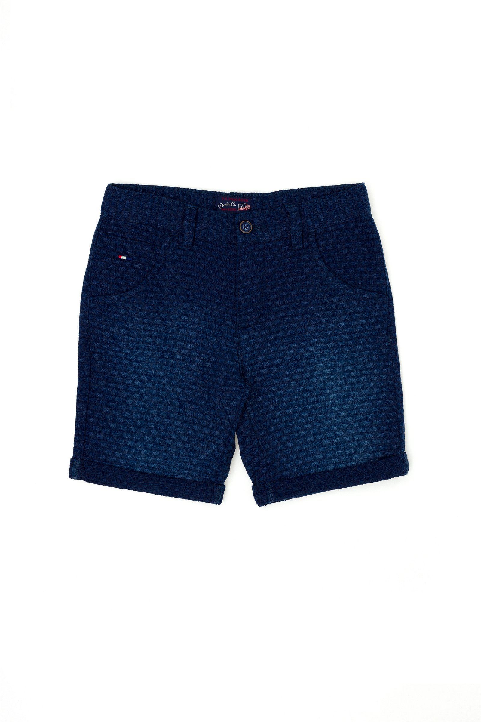 شلوارک جین  آبی  بیسیک  پسرانه یو اس پولو | US POLO ASSN