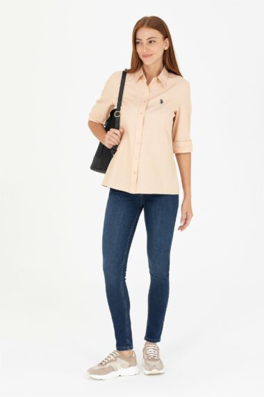 شلوار دنیم  آبی  اسکینی  زنانه یو اس پولو | US POLO ASSN