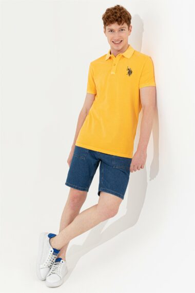 شلوارک  آبی  رگولار  مردانه یو اس پولو | US POLO ASSN