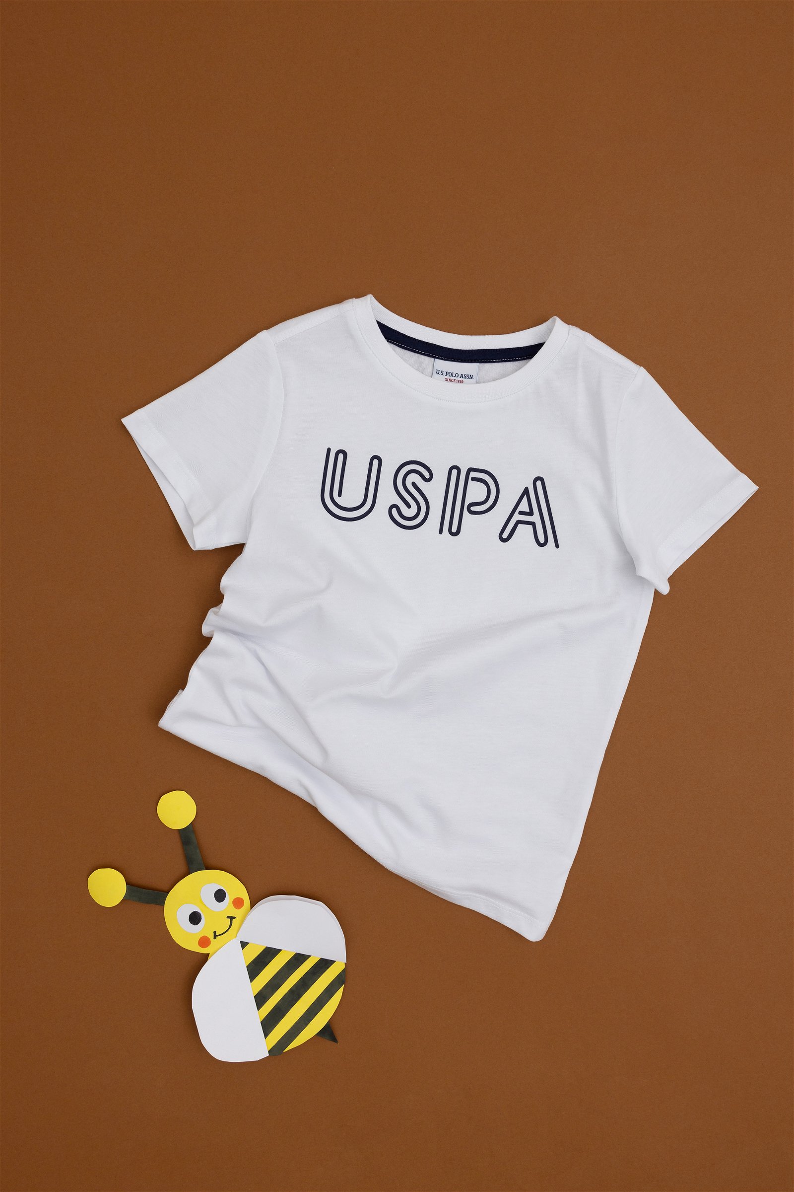 تی شرت  سفید  رگولار  پسرانه یو اس پولو | US POLO ASSN