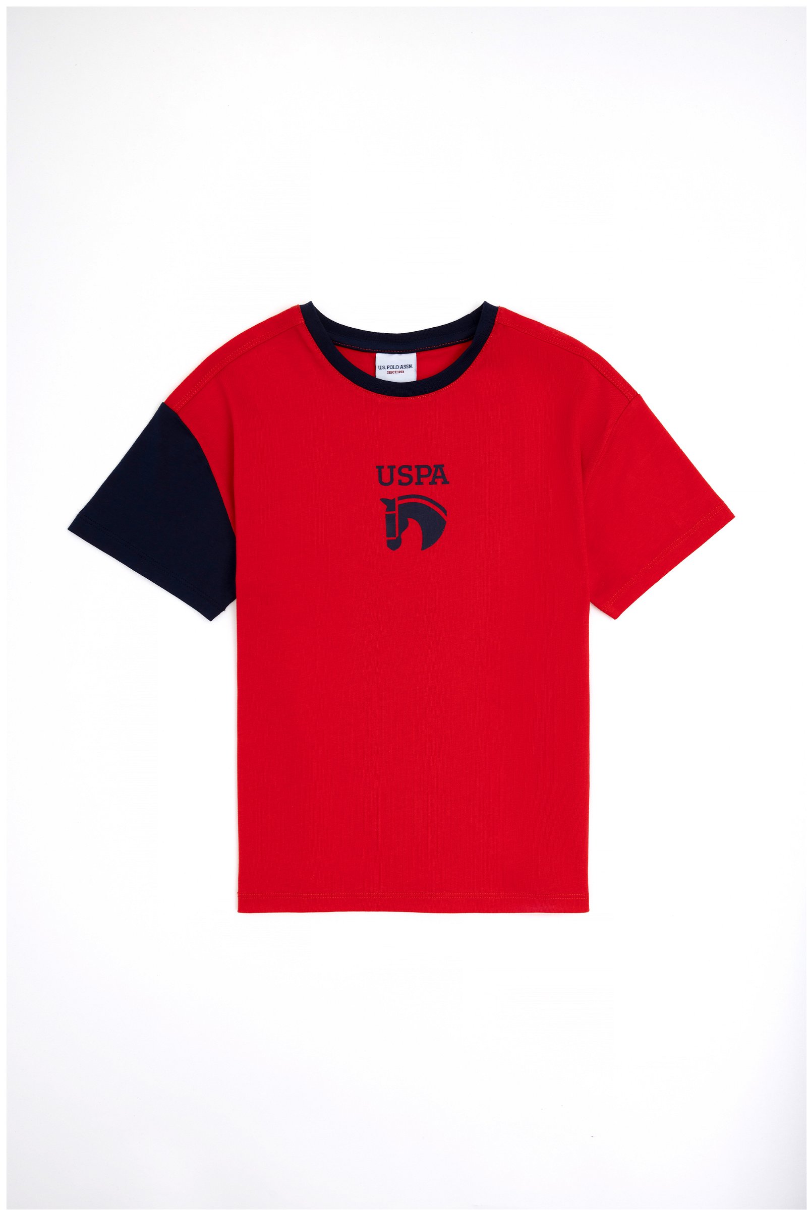 تی شرت  قرمز  Oversize  پسرانه یو اس پولو | US POLO ASSN