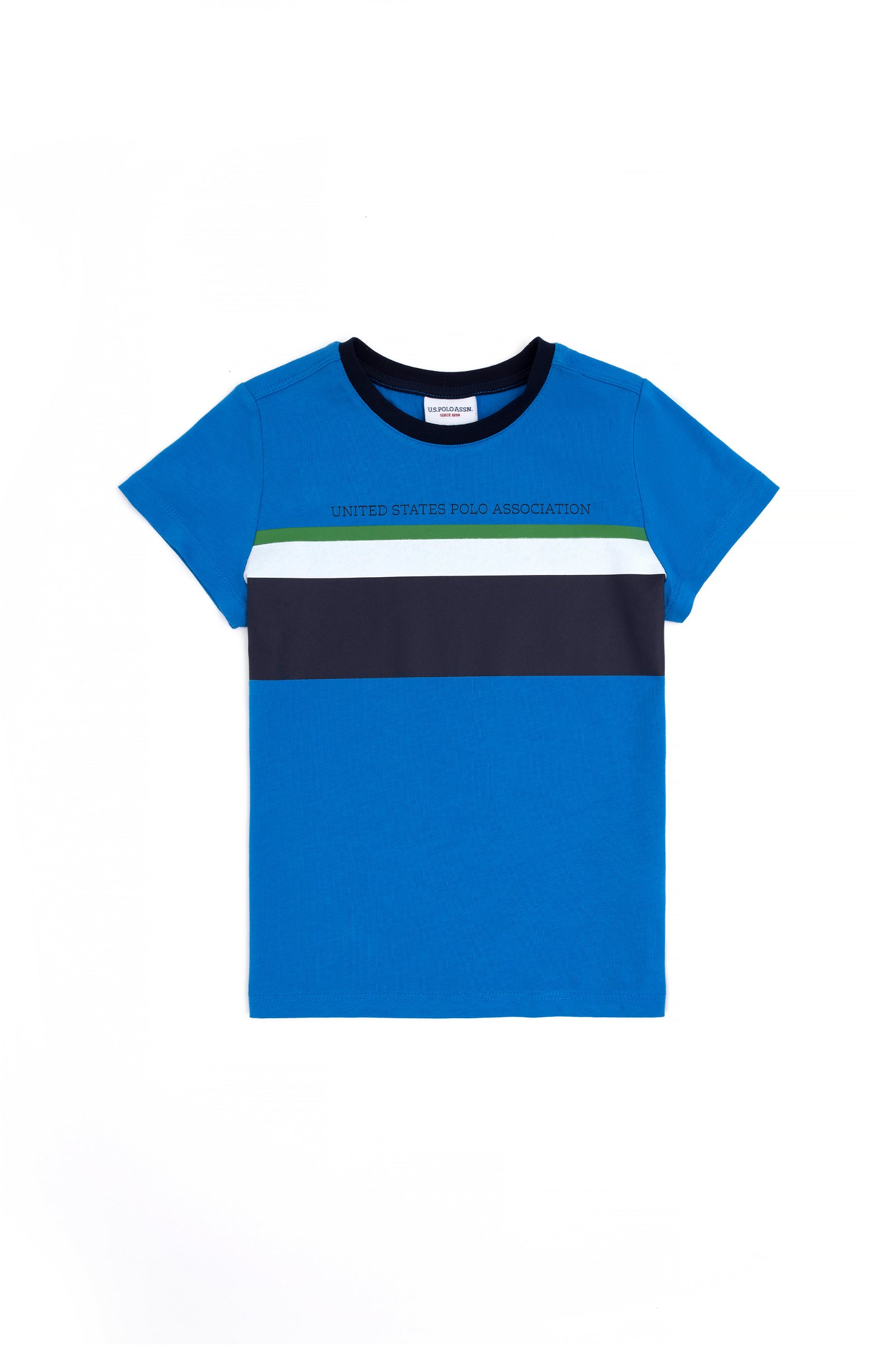 تی شرت  آبی  رگولار  پسرانه یو اس پولو | US POLO ASSN