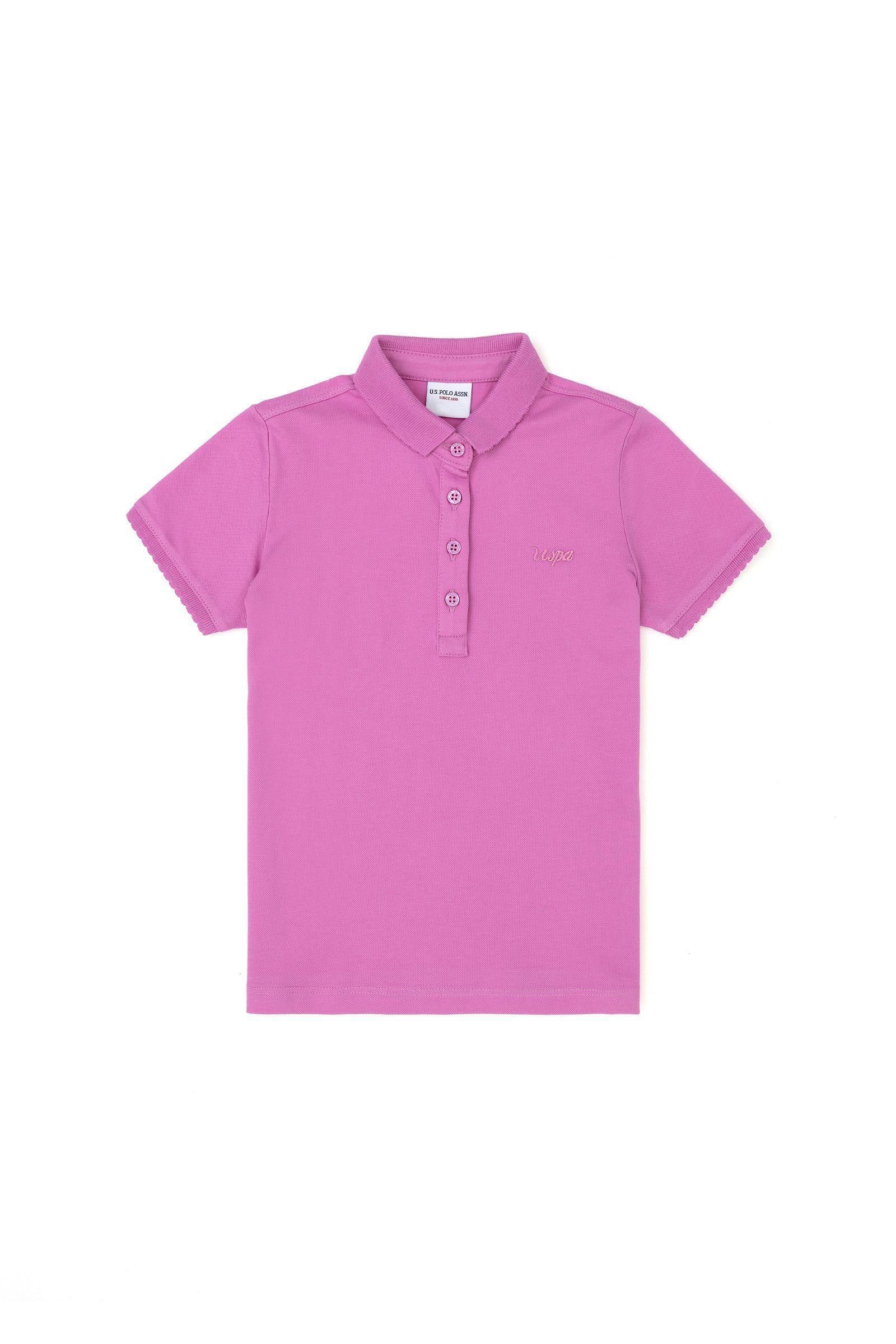 تی شرت  بنفش  اندامی  دخترانه یو اس پولو | US POLO ASSN