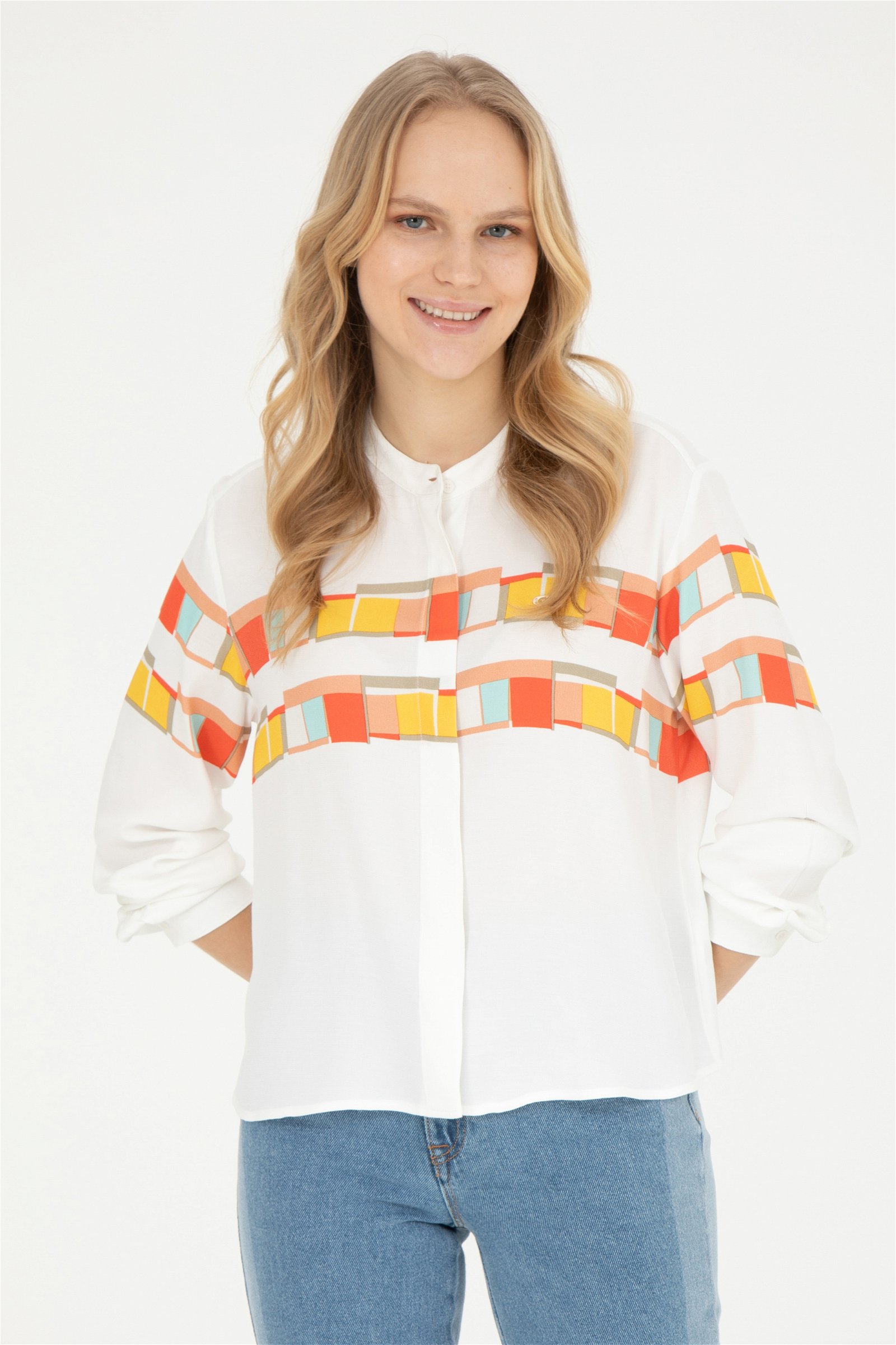 پیراهن  قرمز  Crop Top  زنانه یو اس پولو | US POLO ASSN