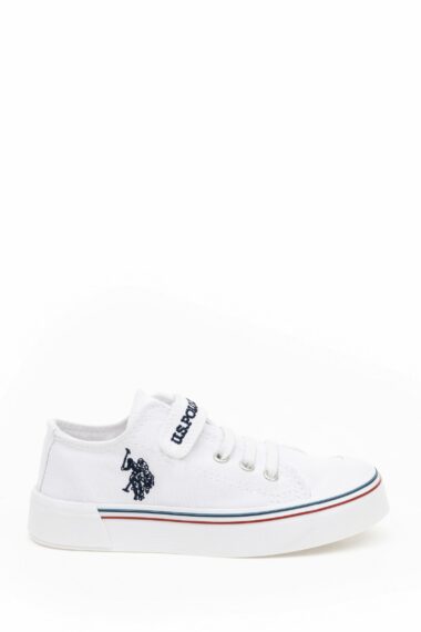 کفش  سفید  استاندارد فیت  پسرانه یو اس پولو | US POLO ASSN