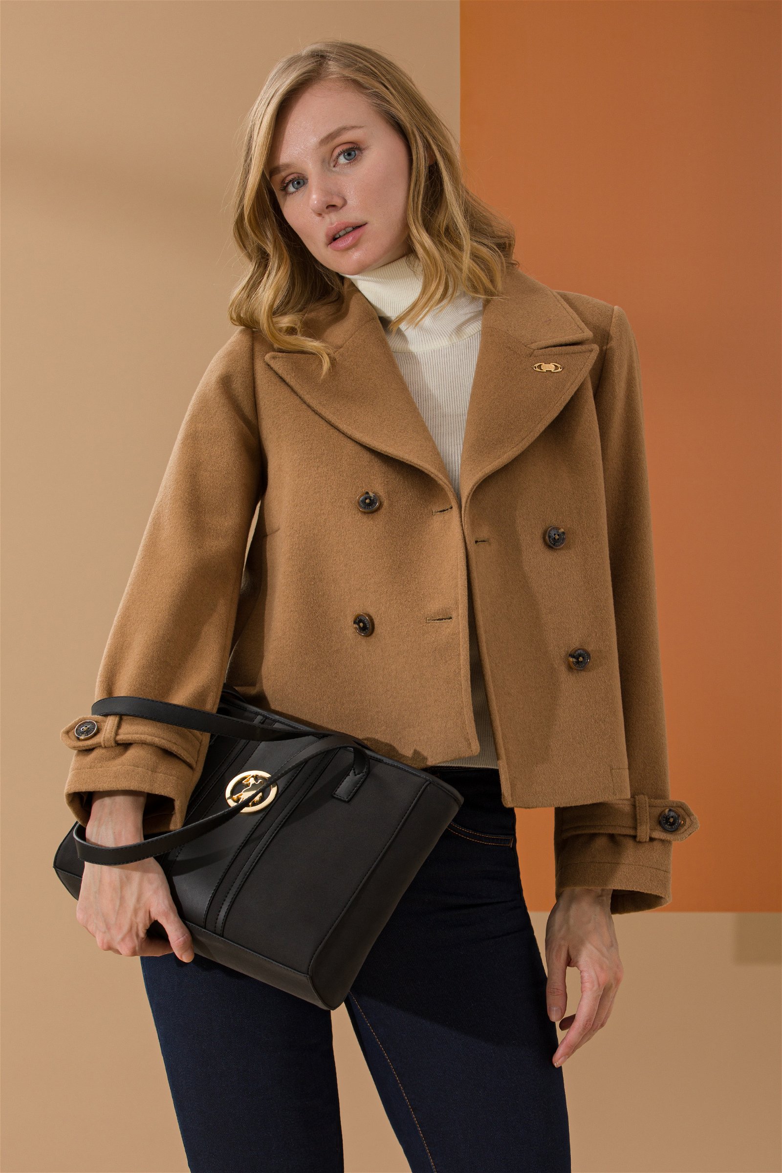 کیف  سیاه  استاندارد فیت  زنانه یو اس پولو | US POLO ASSN
