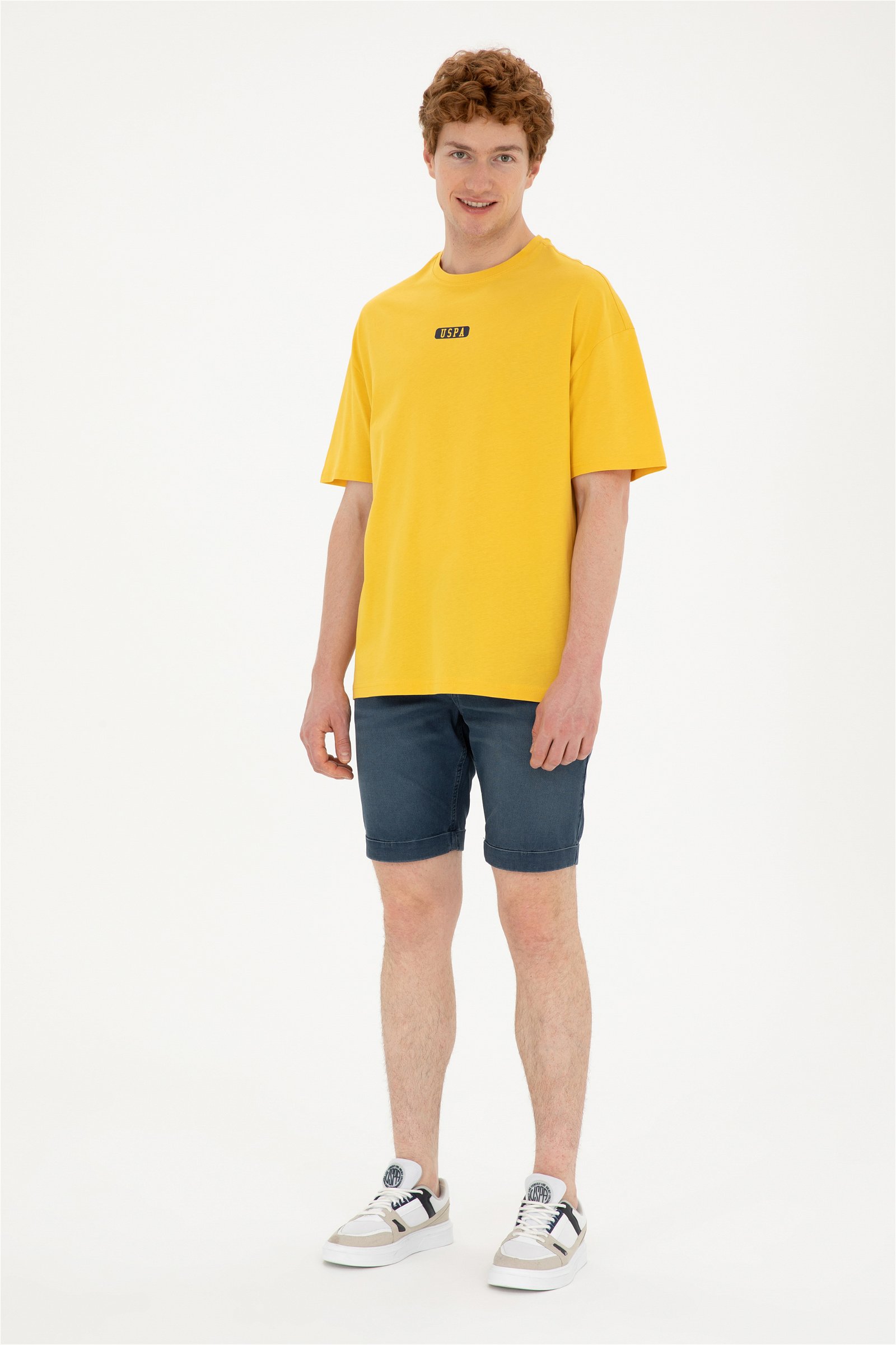 شلوارک جین  لاجورد  رگولار  مردانه یو اس پولو | US POLO ASSN