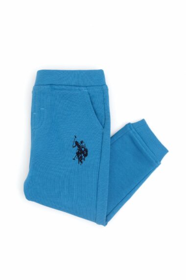 شلوار گرمکن  آبی کوبالت  استاندارد فیت  پسرانه یو اس پولو | US POLO ASSN