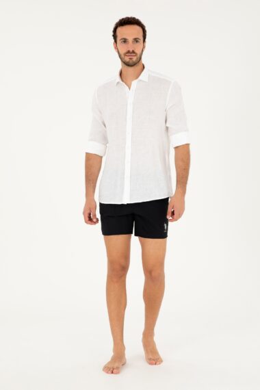 شورت مایو شنا  سیاه  استاندارد فیت  مردانه یو اس پولو | US POLO ASSN