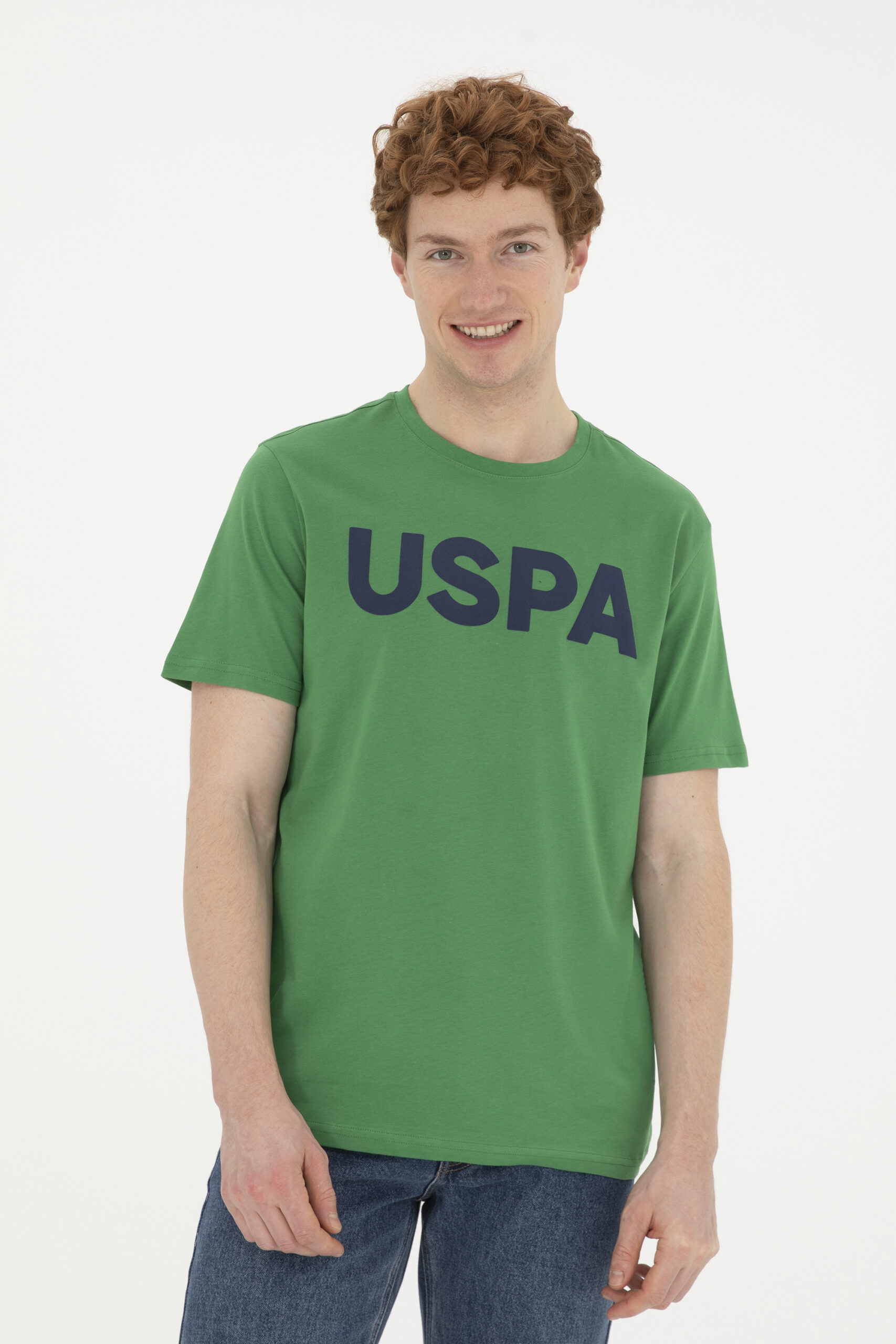 تی شرت  سبز  رگولار  مردانه یو اس پولو | US POLO ASSN
