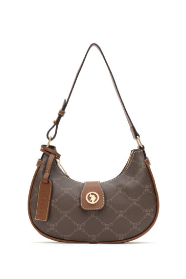 کیف  قهوه ای روشن  استاندارد فیت  زنانه یو اس پولو | US POLO ASSN
