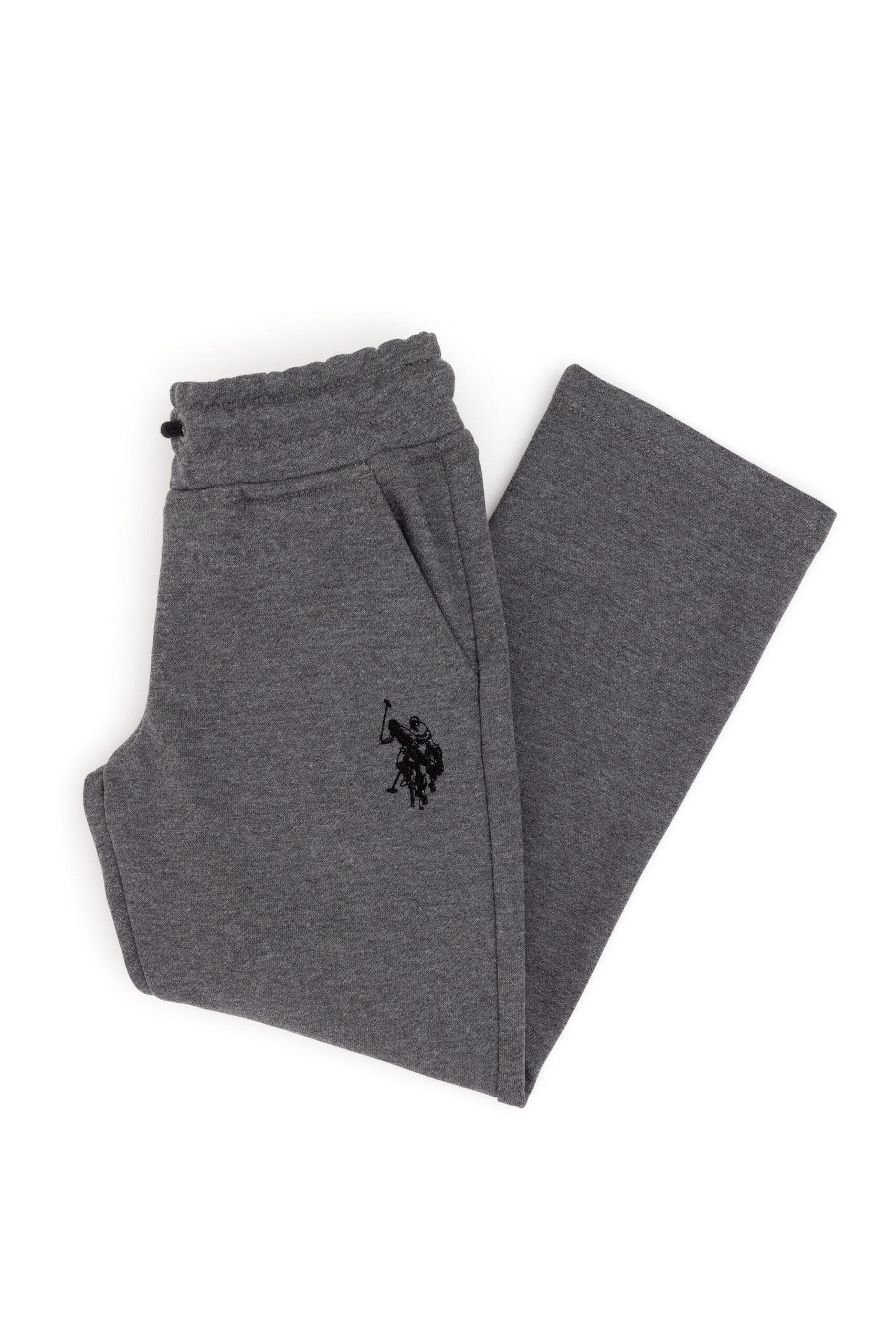 سویشرت  زغالی ملانژ  رگولار  پسرانه یو اس پولو | US POLO ASSN