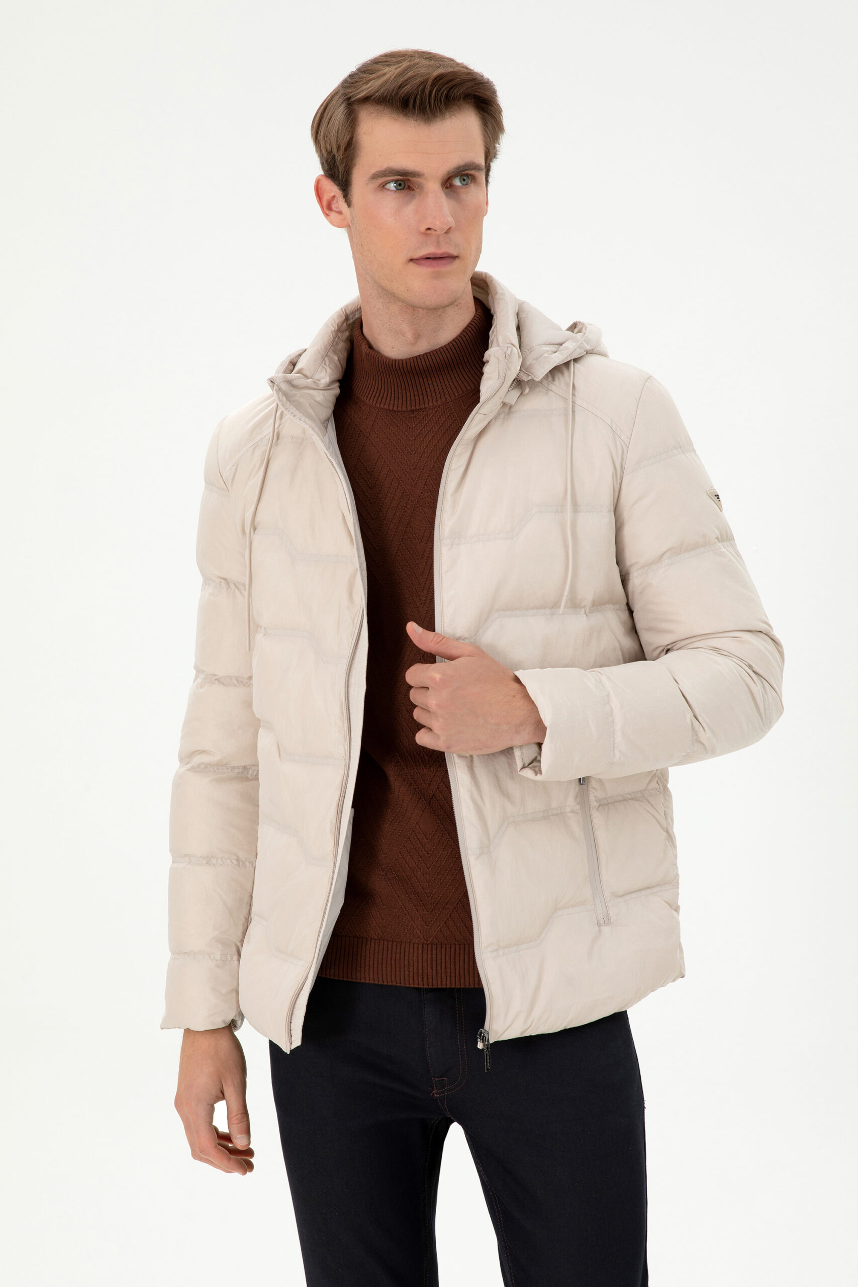 کاپشن  خاکستری  BASIC  مردانه یو اس پولو | US POLO ASSN