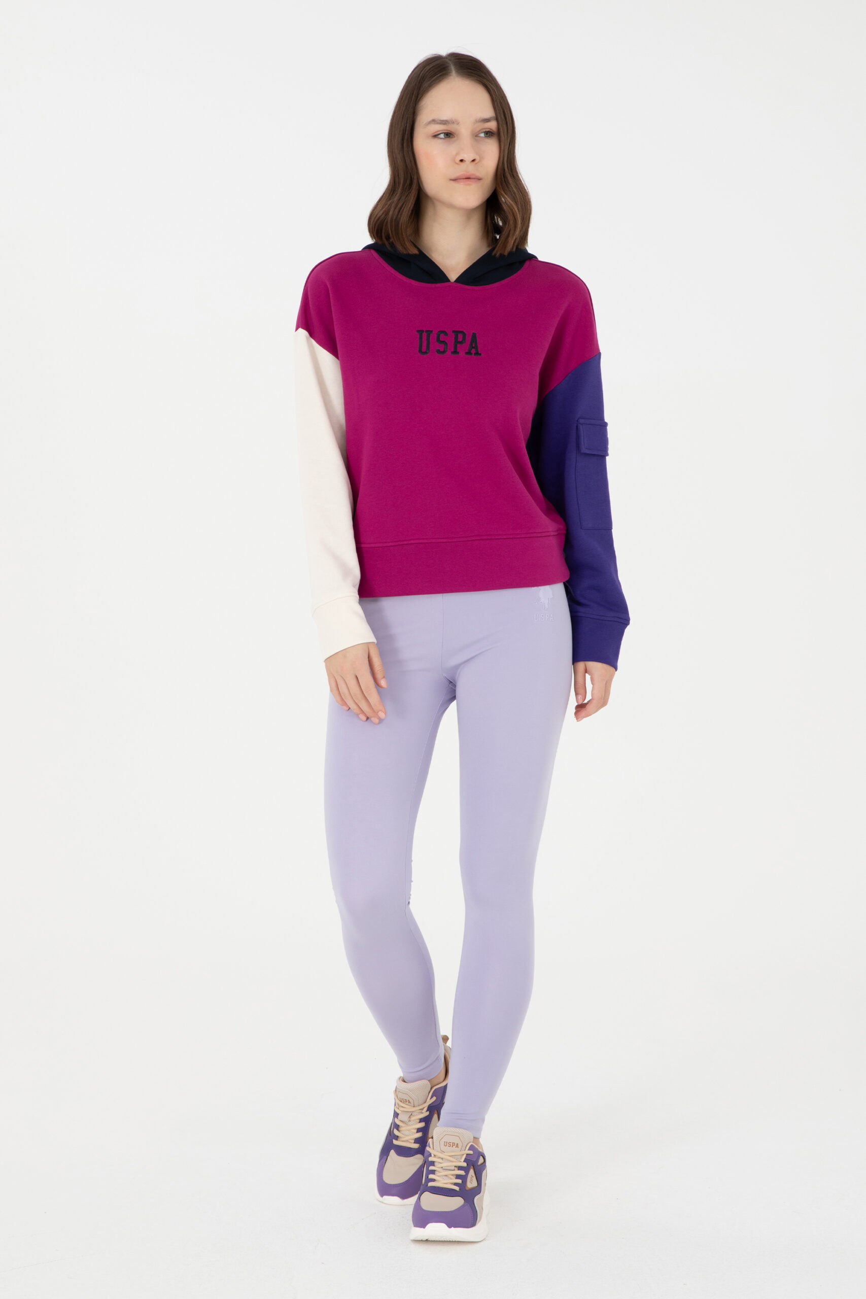 شلوار گرمکن  یاسی  Tights Fit  زنانه یو اس پولو | US POLO ASSN