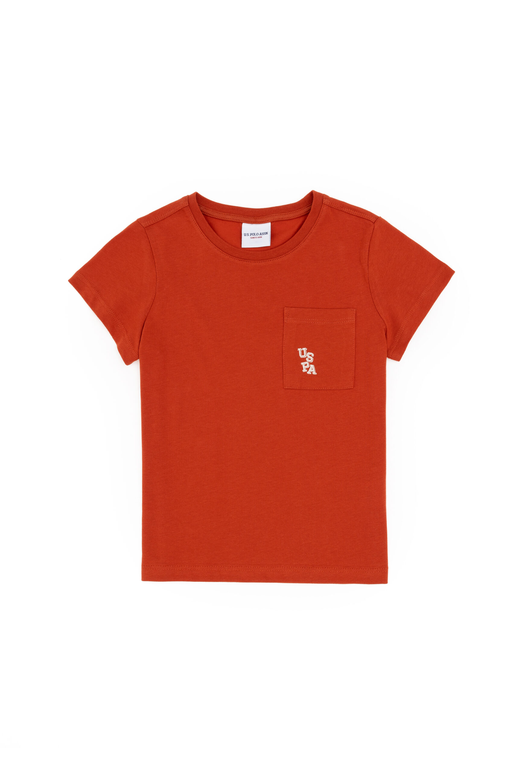 تی شرت  آجری  رگولار  پسرانه یو اس پولو | US POLO ASSN