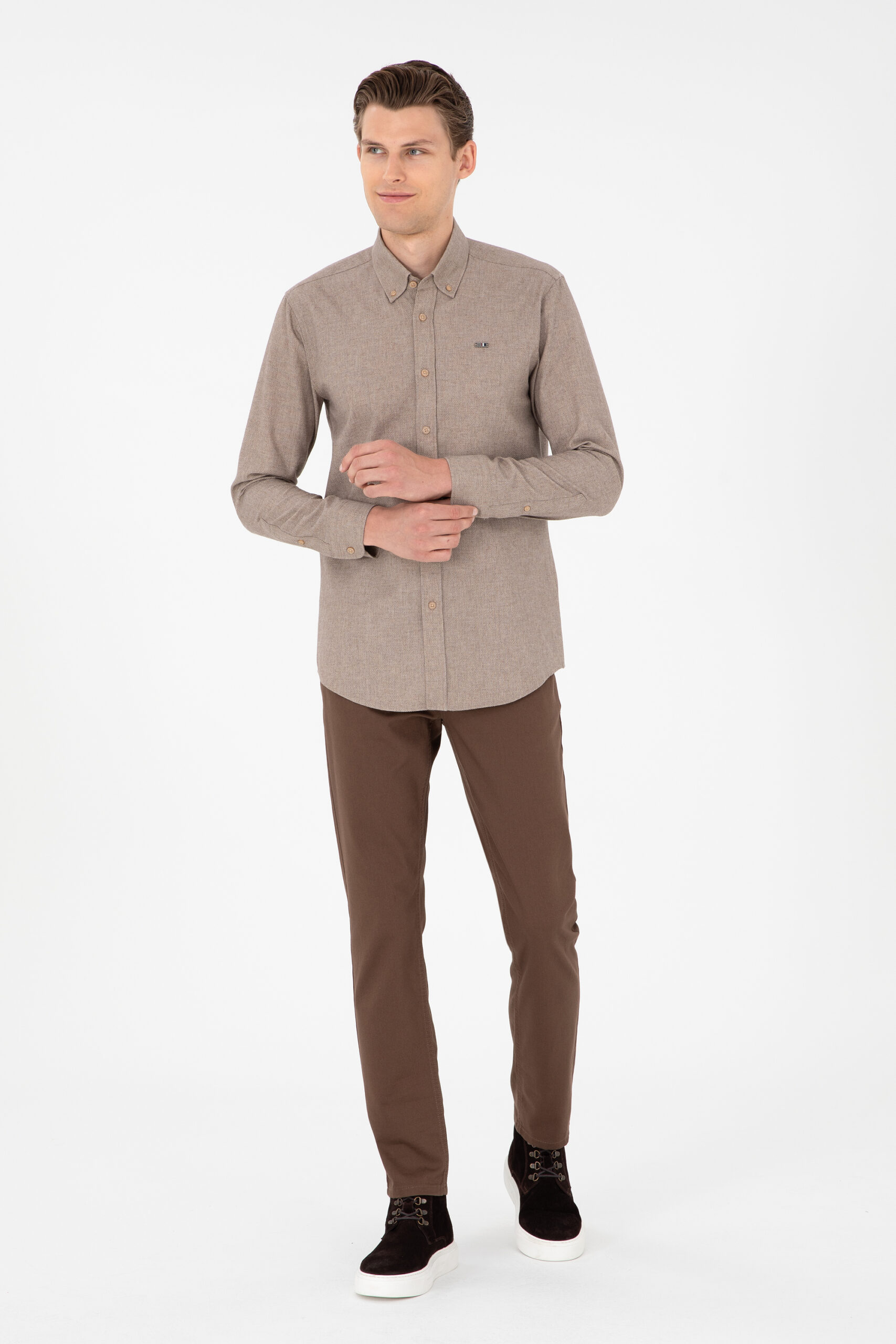 شلوار  نارگیلی  اندامی  مردانه یو اس پولو | US POLO ASSN