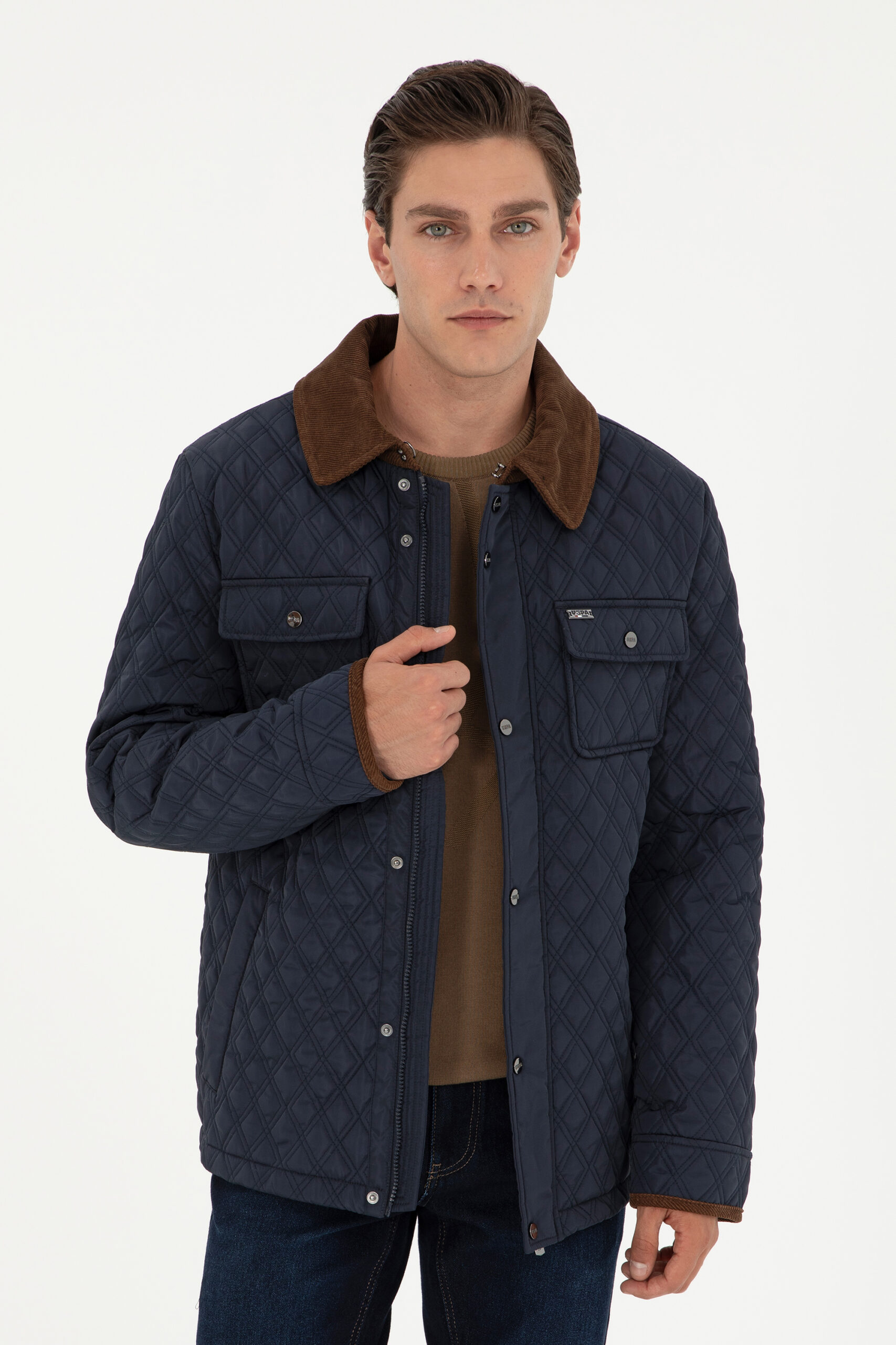 کاپشن  لاجورد  BASIC  مردانه یو اس پولو | US POLO ASSN