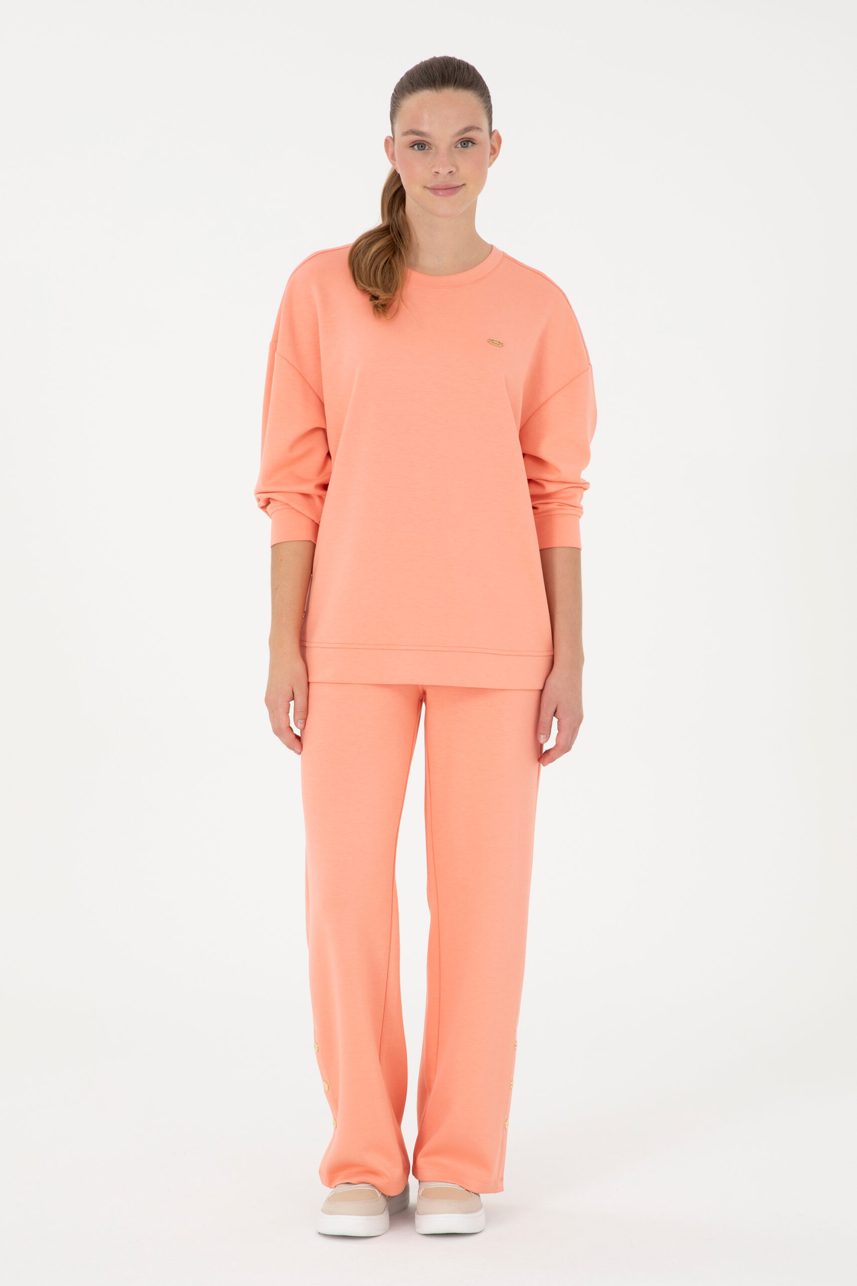 شلوار گرمکن  گل بهی  Loose  زنانه یو اس پولو | US POLO ASSN