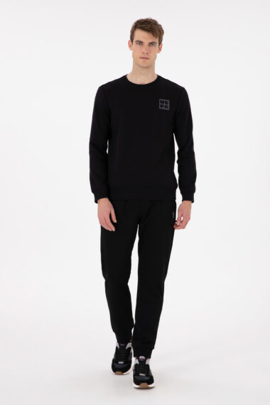 شلوار گرمکن  سیاه  رگولار  مردانه یو اس پولو | US POLO ASSN