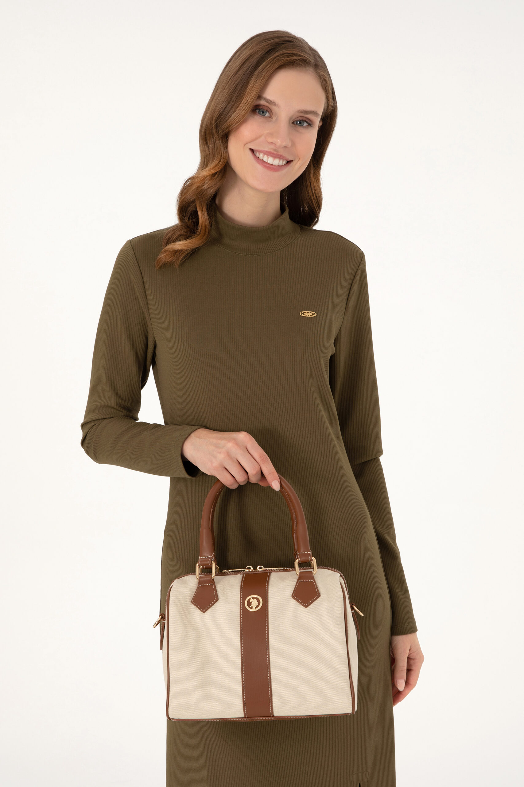 کیف  سفید  استاندارد فیت  زنانه یو اس پولو | US POLO ASSN