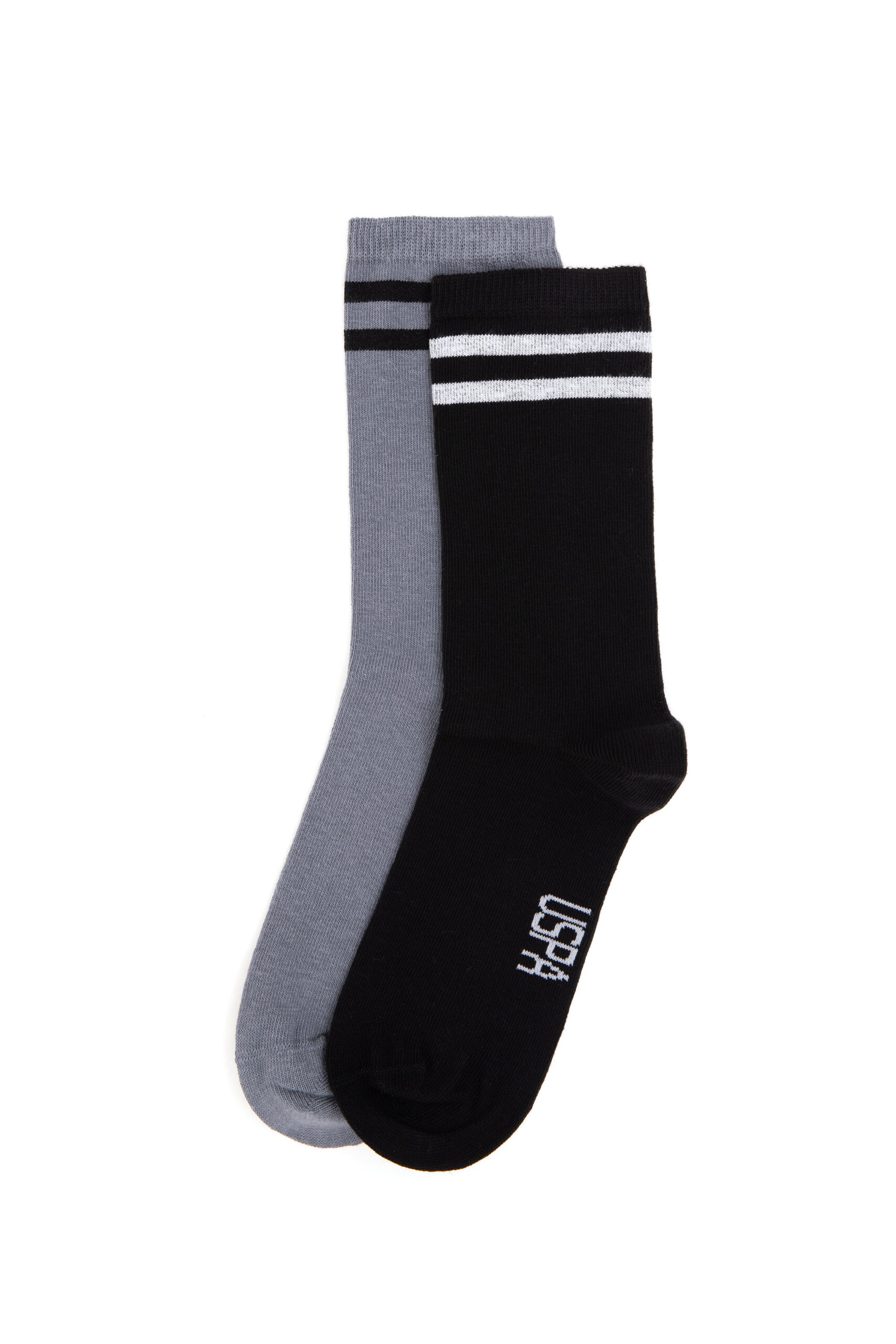 دو عدد جوراب  سیاه  رگولار  زنانه یو اس پولو | US POLO ASSN