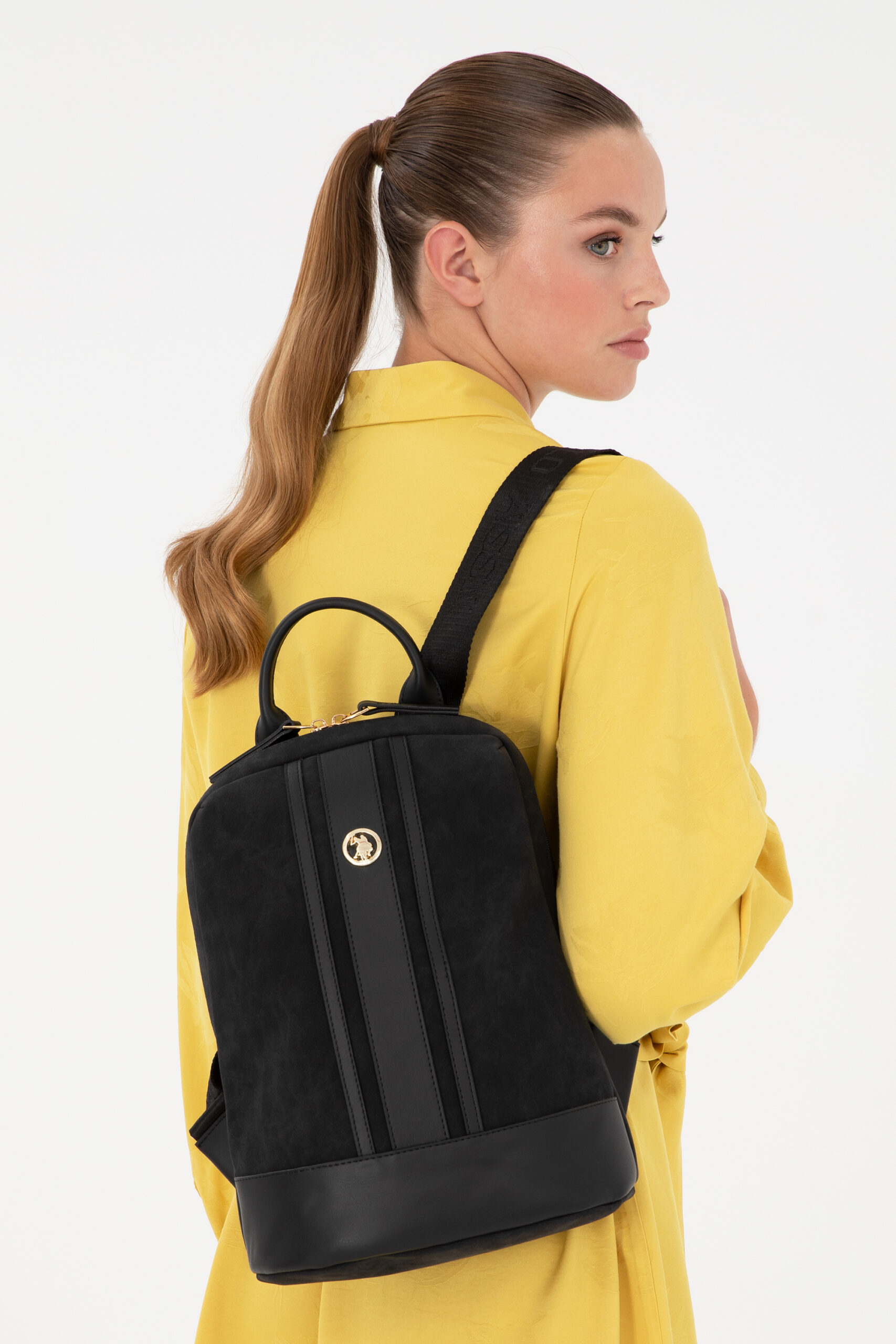 کیف  سیاه  استاندارد فیت  زنانه یو اس پولو | US POLO ASSN