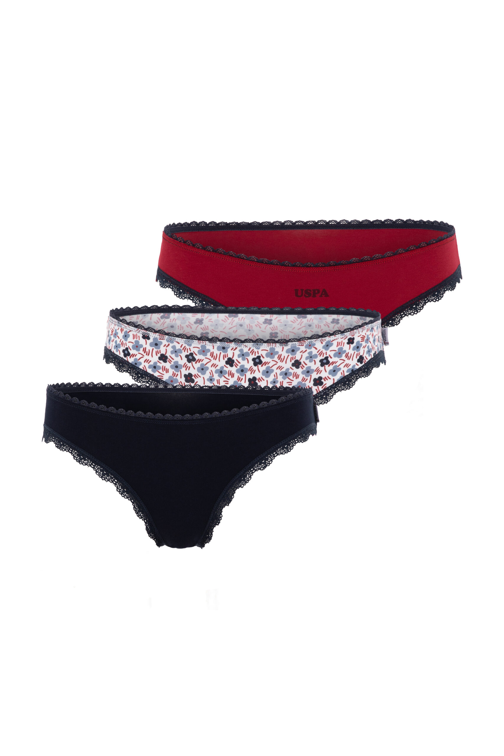 شورت  لاجورد  استاندارد فیت  زنانه یو اس پولو | US POLO ASSN