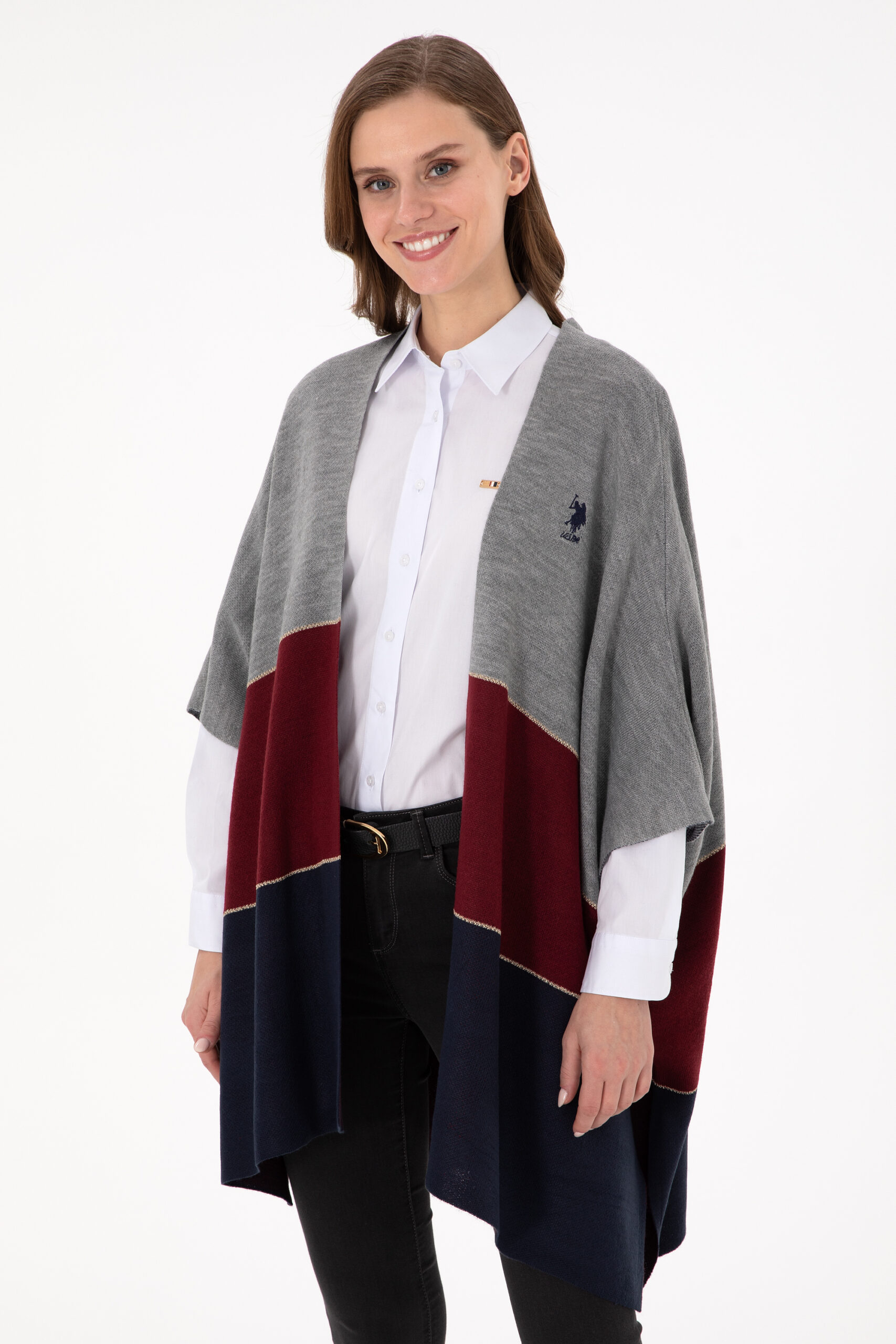 پانچو  لاجورد  PANCHO  زنانه یو اس پولو | US POLO ASSN