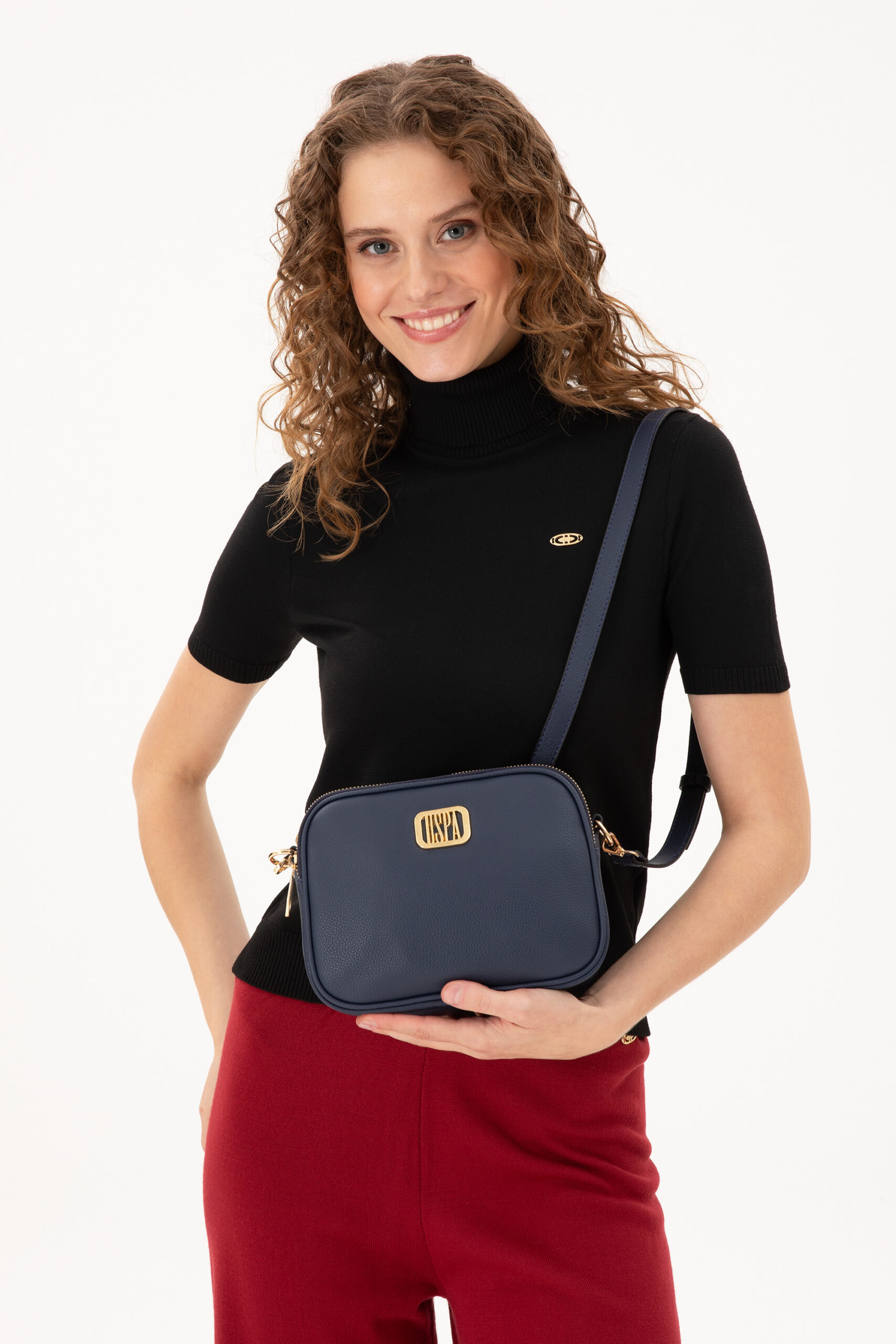 کیف  لاجورد  استاندارد فیت  زنانه یو اس پولو | US POLO ASSN