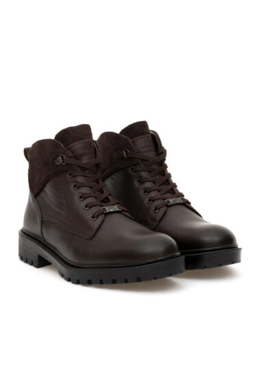 بوت  قهوه ای  استاندارد فیت  مردانه یو اس پولو | US POLO ASSN