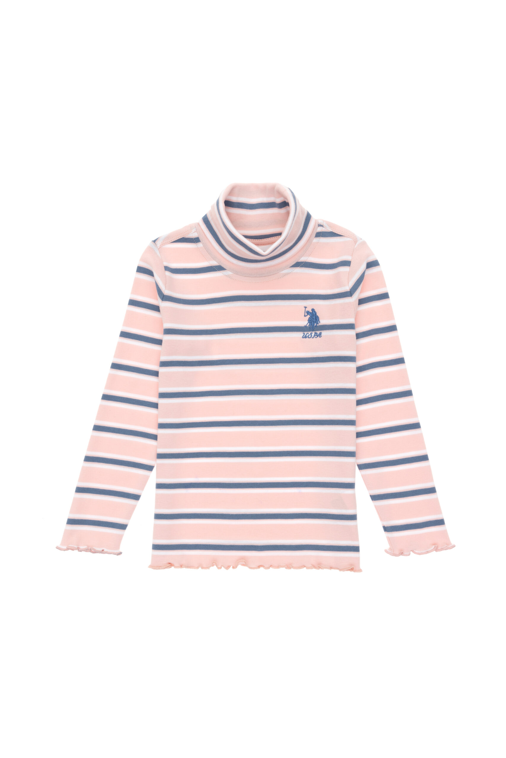 سویشرت  صورتی  Ex.Slim  دخترانه یو اس پولو | US POLO ASSN