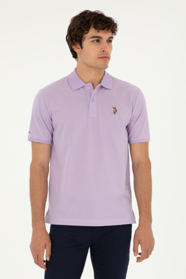 تی شرت یقه پولو یاسی  رگولار  مردانه یو اس پولو | US POLO ASSN
