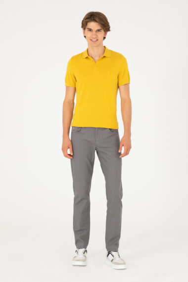 شلوار  خاکستری  اندامی  مردانه یو اس پولو | US POLO ASSN