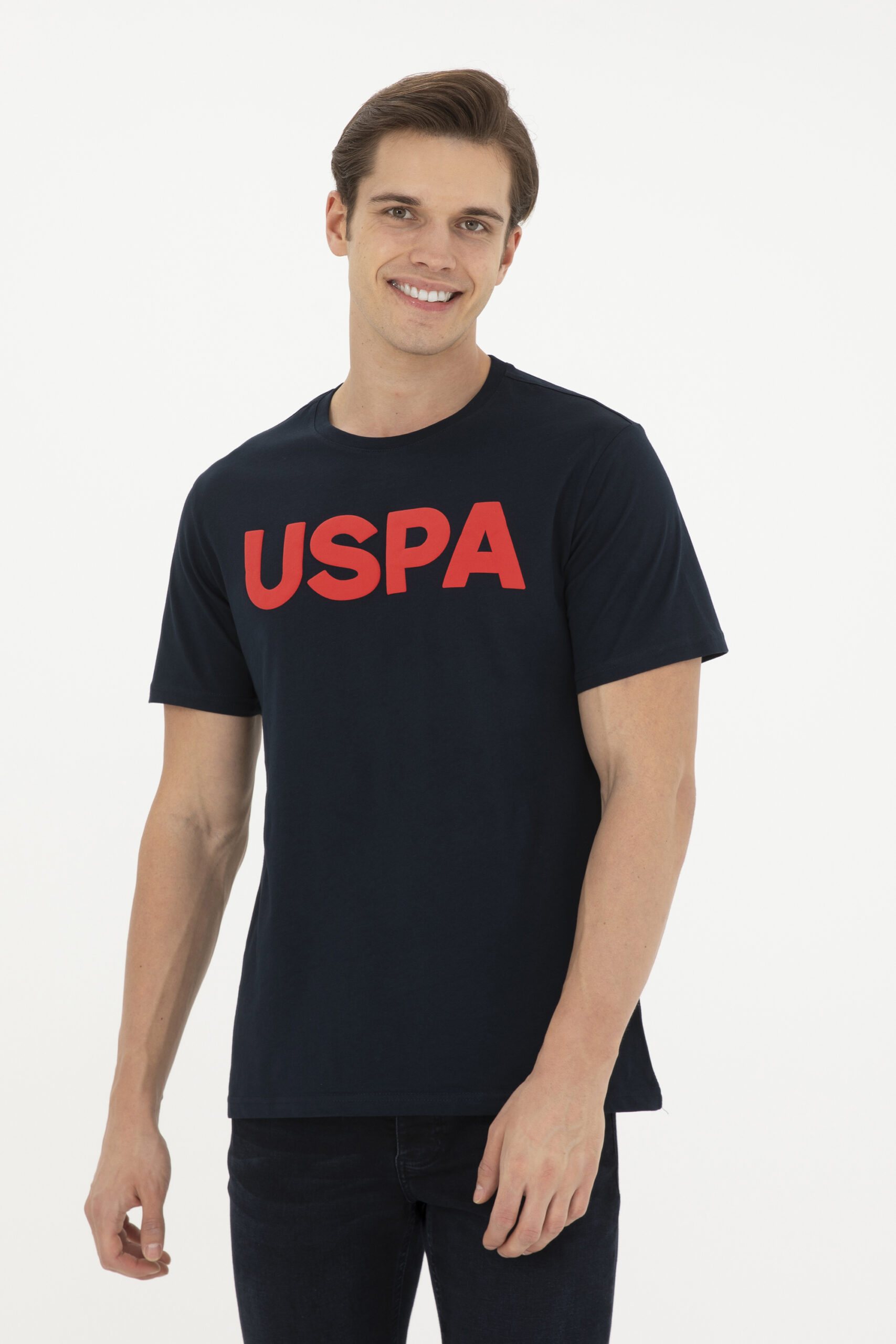 تی شرت  لاجوردی تیره  رگولار  مردانه یو اس پولو | US POLO ASSN