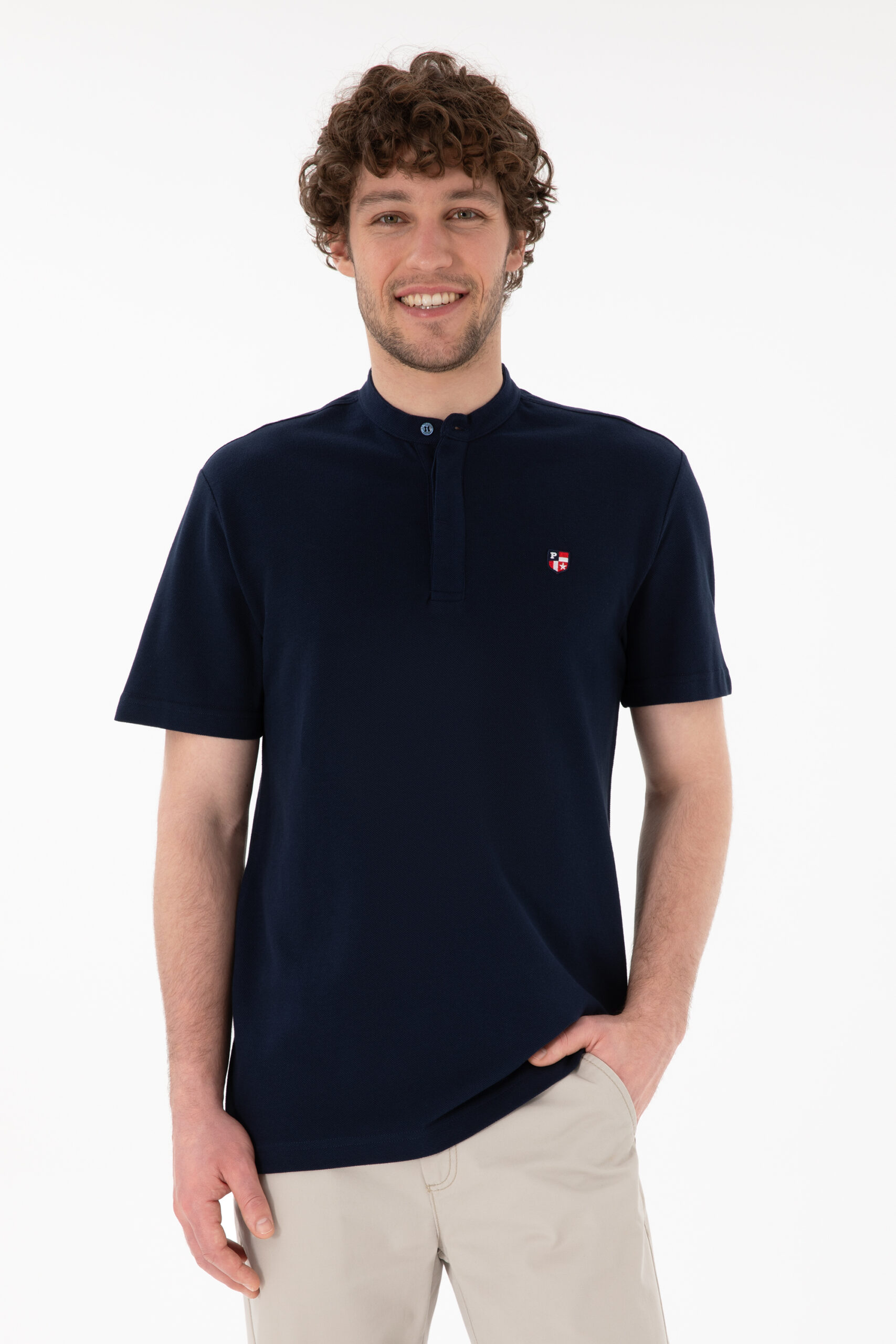 تی شرت  لاجورد  رگولار  مردانه یو اس پولو | US POLO ASSN