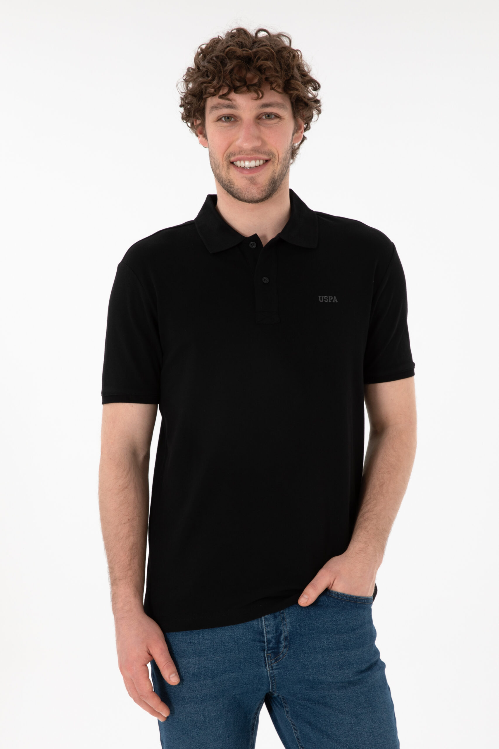 تی شرت  سیاه  رگولار  مردانه یو اس پولو | US POLO ASSN