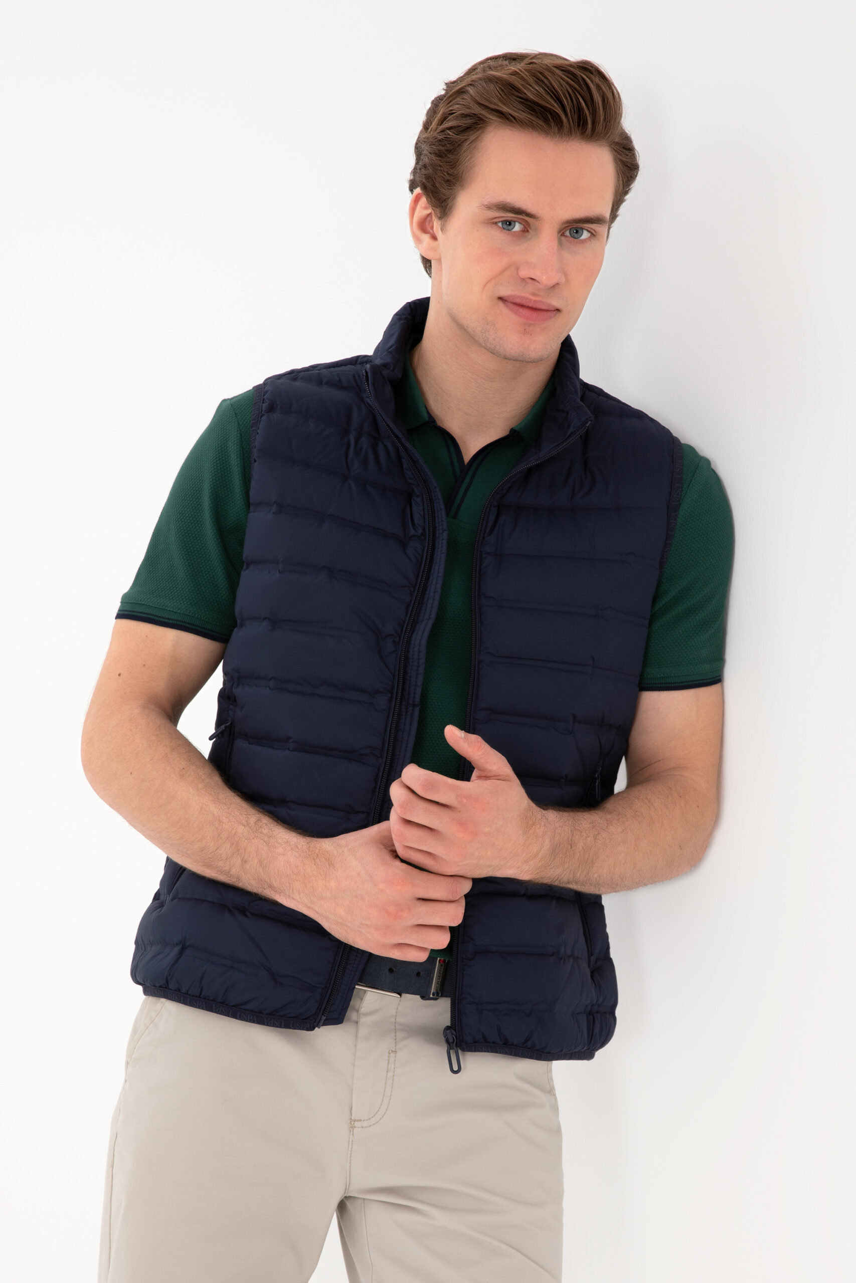 جلیقه  لاجورد  BASIC  مردانه یو اس پولو | US POLO ASSN