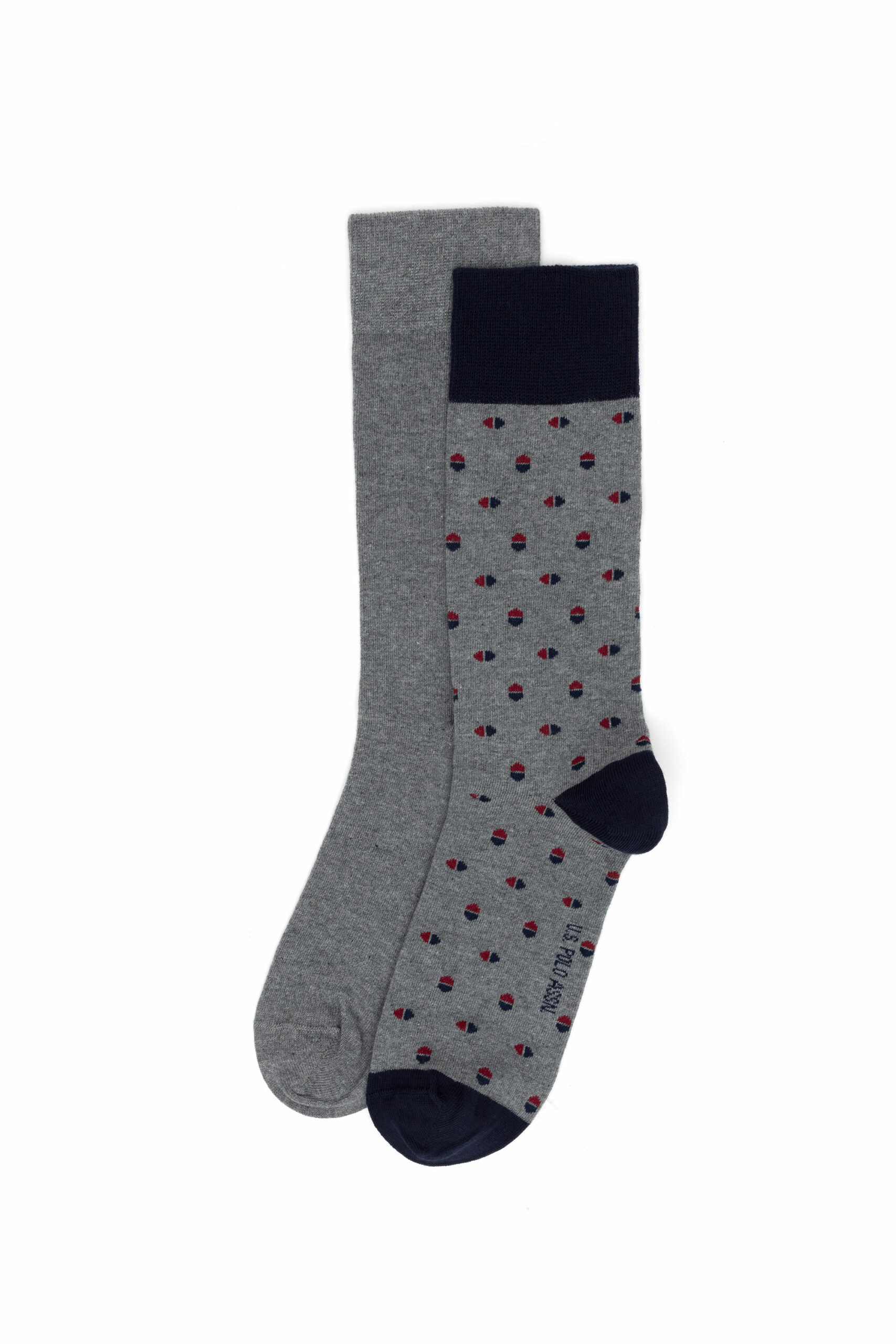 جوراب  خاکستری ملانژ  رگولار  مردانه یو اس پولو | US POLO ASSN
