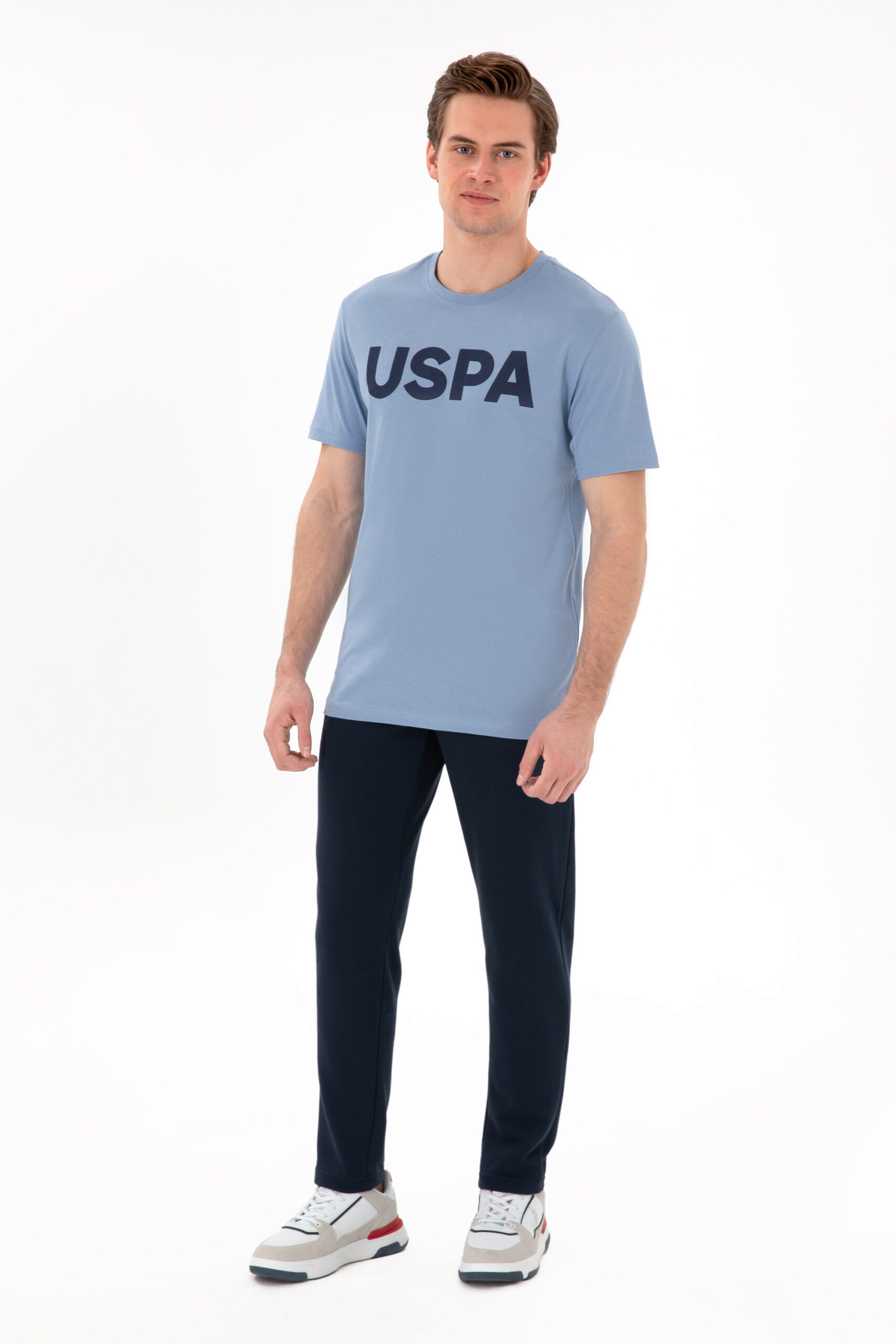 شلوار ورزشی  لاجورد  اندامی  مردانه یو اس پولو | US POLO ASSN