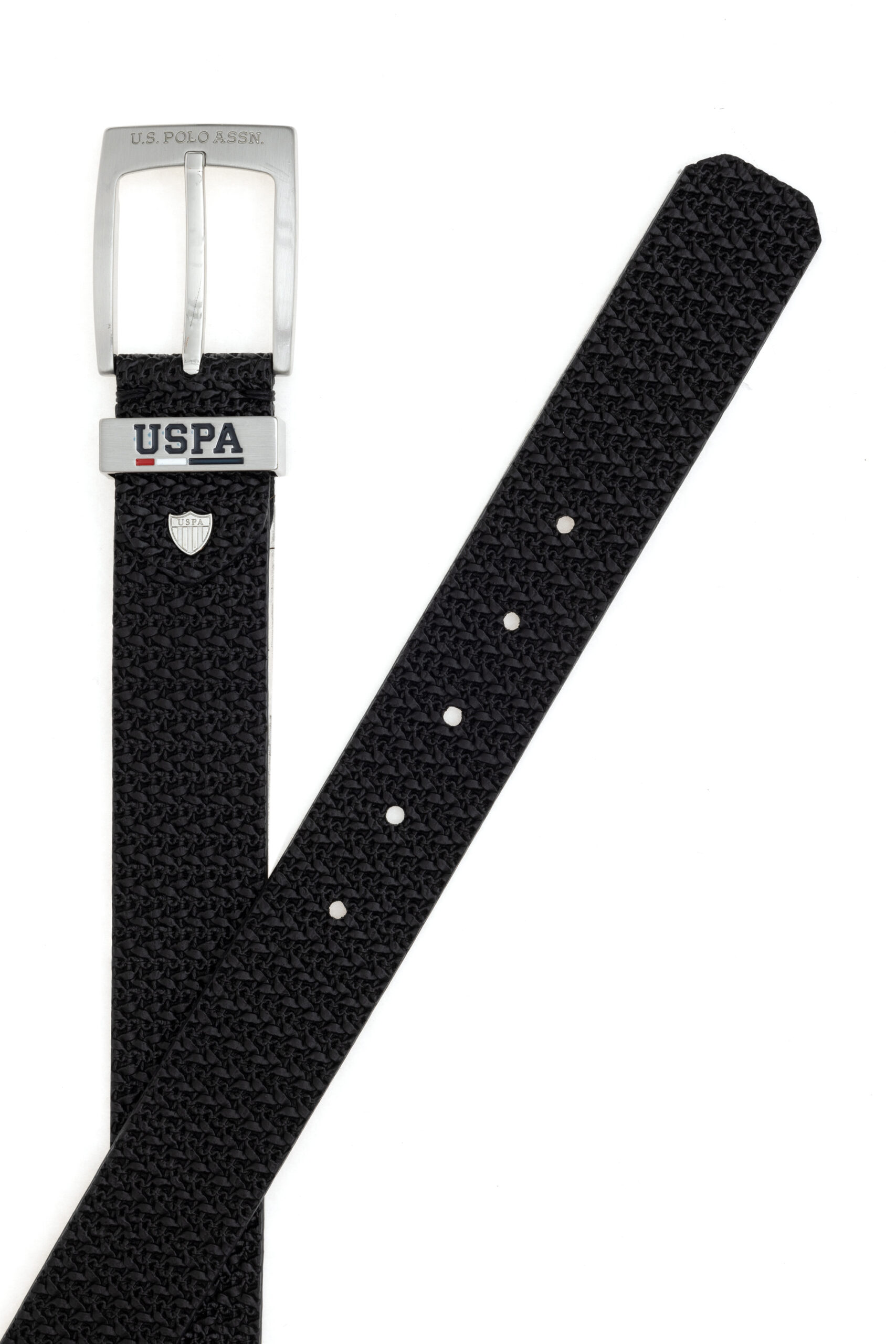 کمربند  سیاه  استاندارد فیت  مردانه یو اس پولو | US POLO ASSN