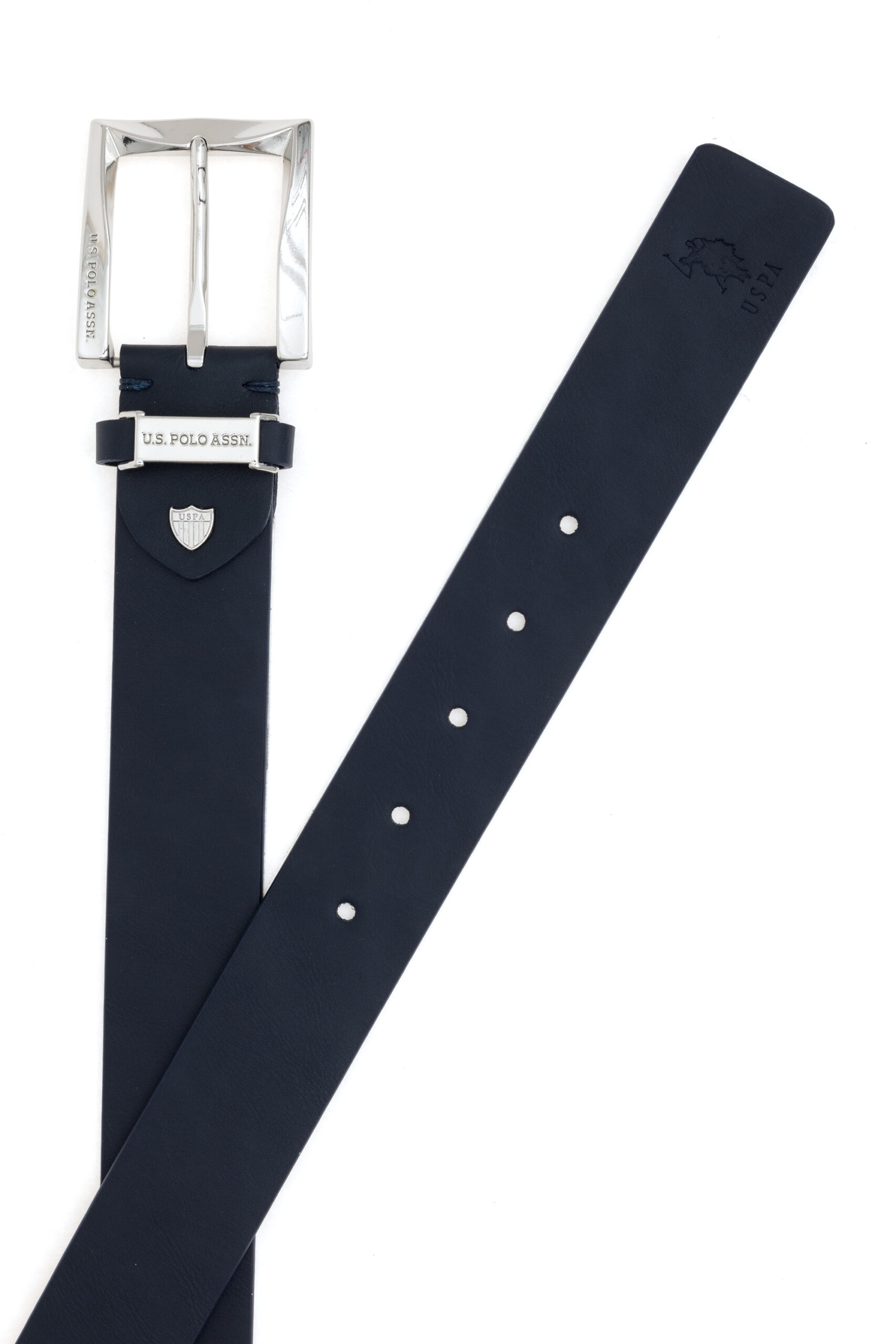 کمربند  لاجورد  استاندارد فیت  مردانه یو اس پولو | US POLO ASSN