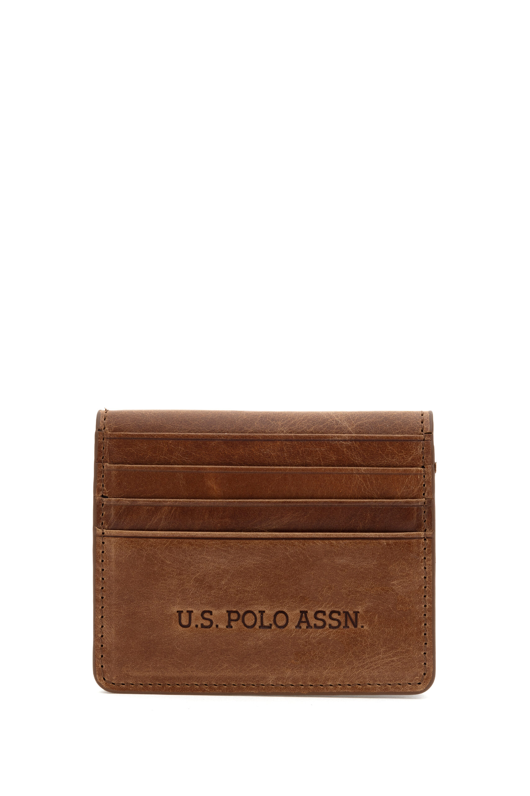 کیف پول  قهوه ای روشن  رگولار  مردانه یو اس پولو | US POLO ASSN