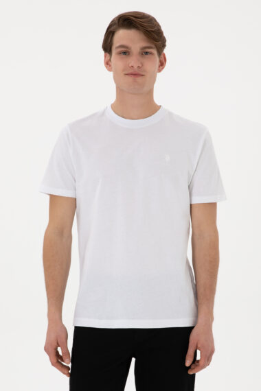 تی شرت  سفید  رگولار  مردانه یو اس پولو | US POLO ASSN
