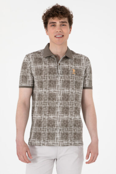 تی شرت یقه پولو ویزون  رگولار  مردانه یو اس پولو | US POLO ASSN
