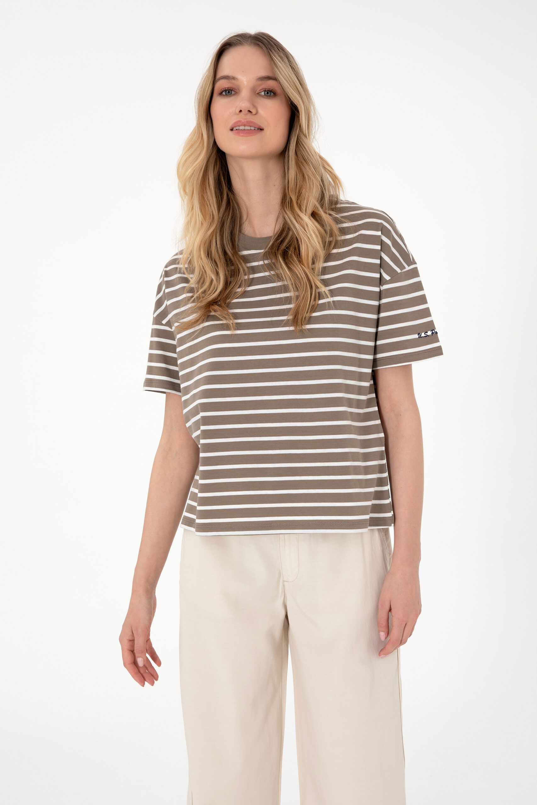 تی شرت  ویزون  Oversize  زنانه یو اس پولو | US POLO ASSN