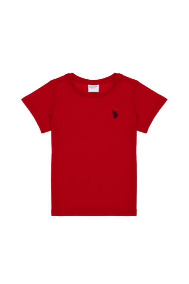 تی شرت  قرمز  رگولار  پسرانه یو اس پولو | US POLO ASSN