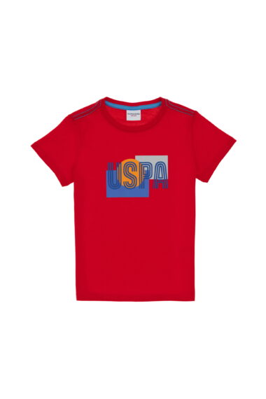 تی شرت  قرمز  رگولار  پسرانه یو اس پولو | US POLO ASSN