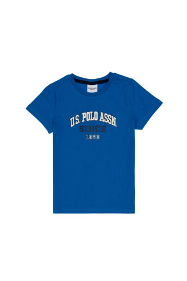 تی شرت  آبی کوبالت  رگولار  پسرانه یو اس پولو | US POLO ASSN